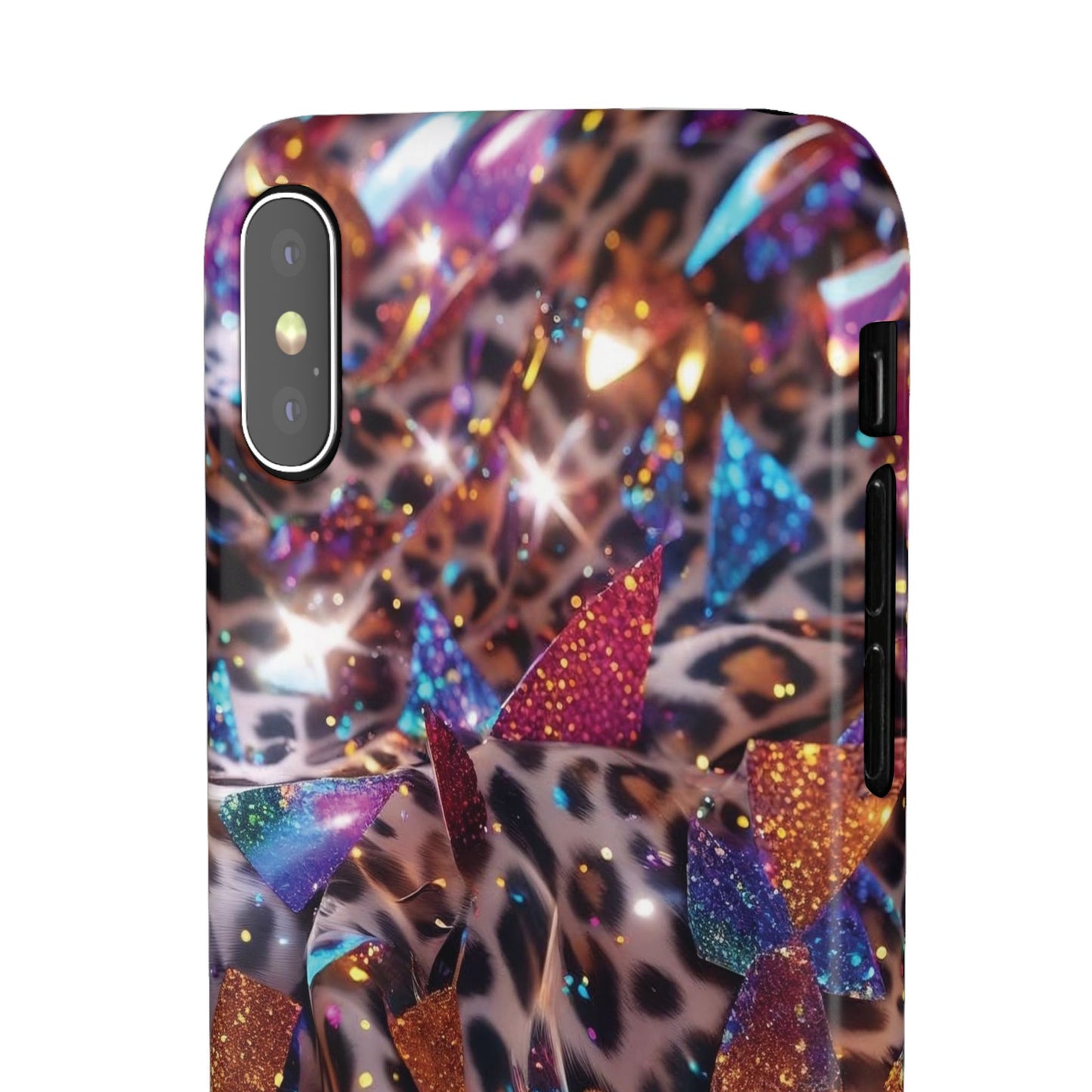 Snap Case Leopard Muster iPhone Handyhülle