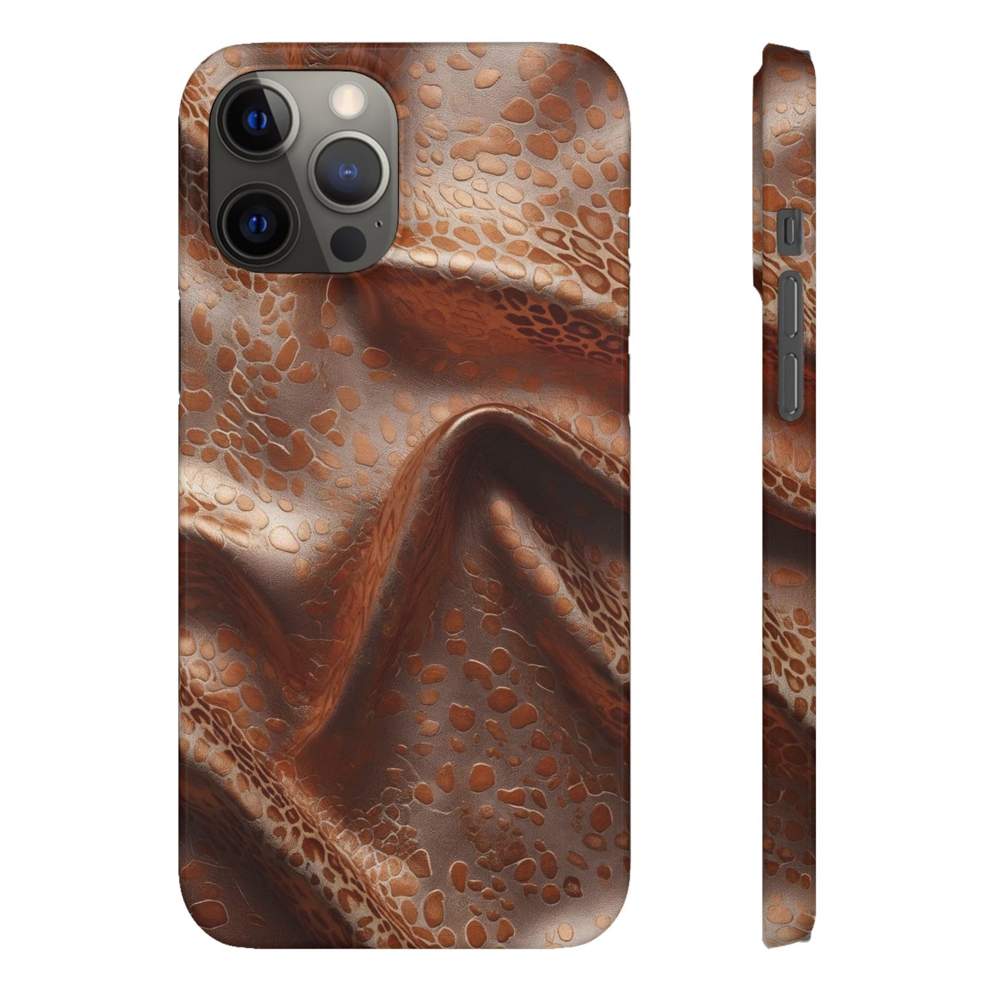 Snap Case Leopard Muster iPhone Handyhülle – Luxus trifft Design