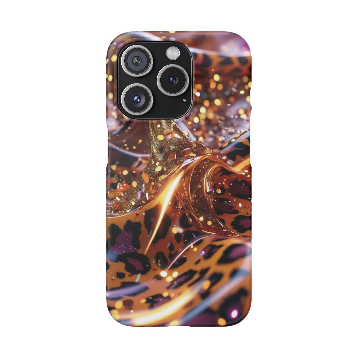 Snap Case Leopard Muster iPhone Handyhülle