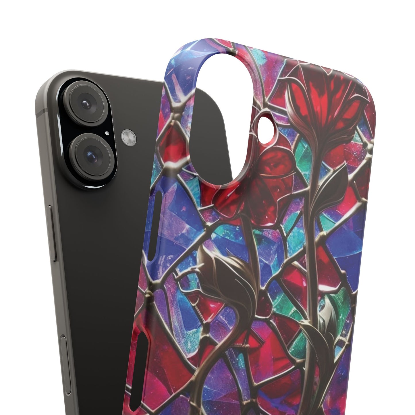 iPhone Snap Case – Glasmosaik 3D Optik Design