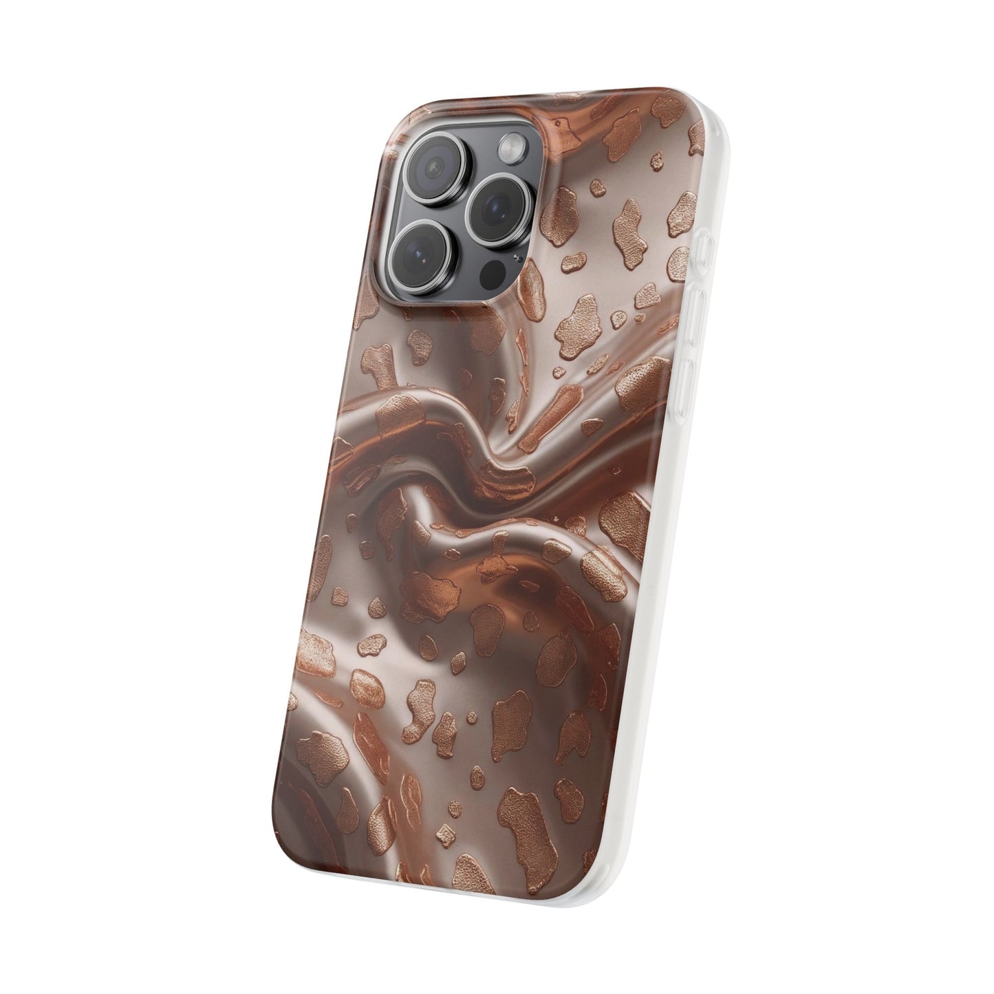 iPhone Flexi Case – Leopardenmuster