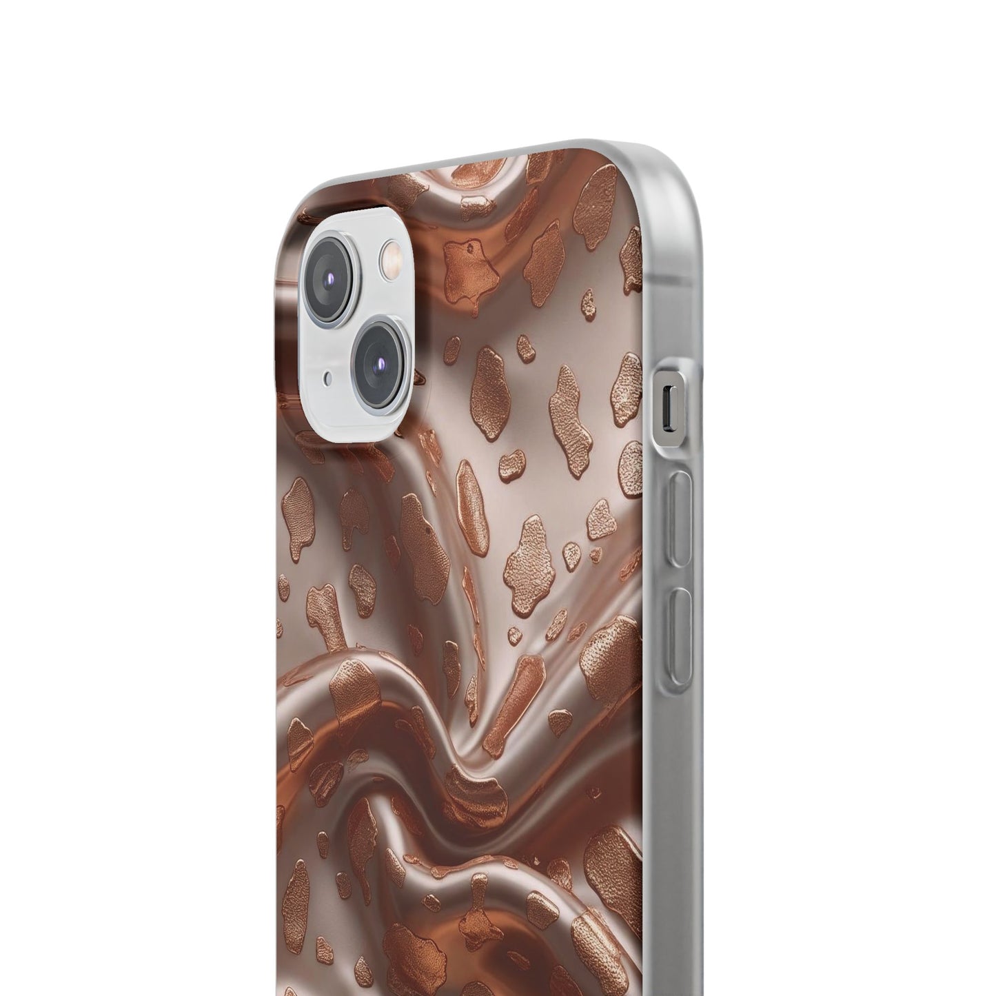 iPhone Flexi Case – Leopardenmuster