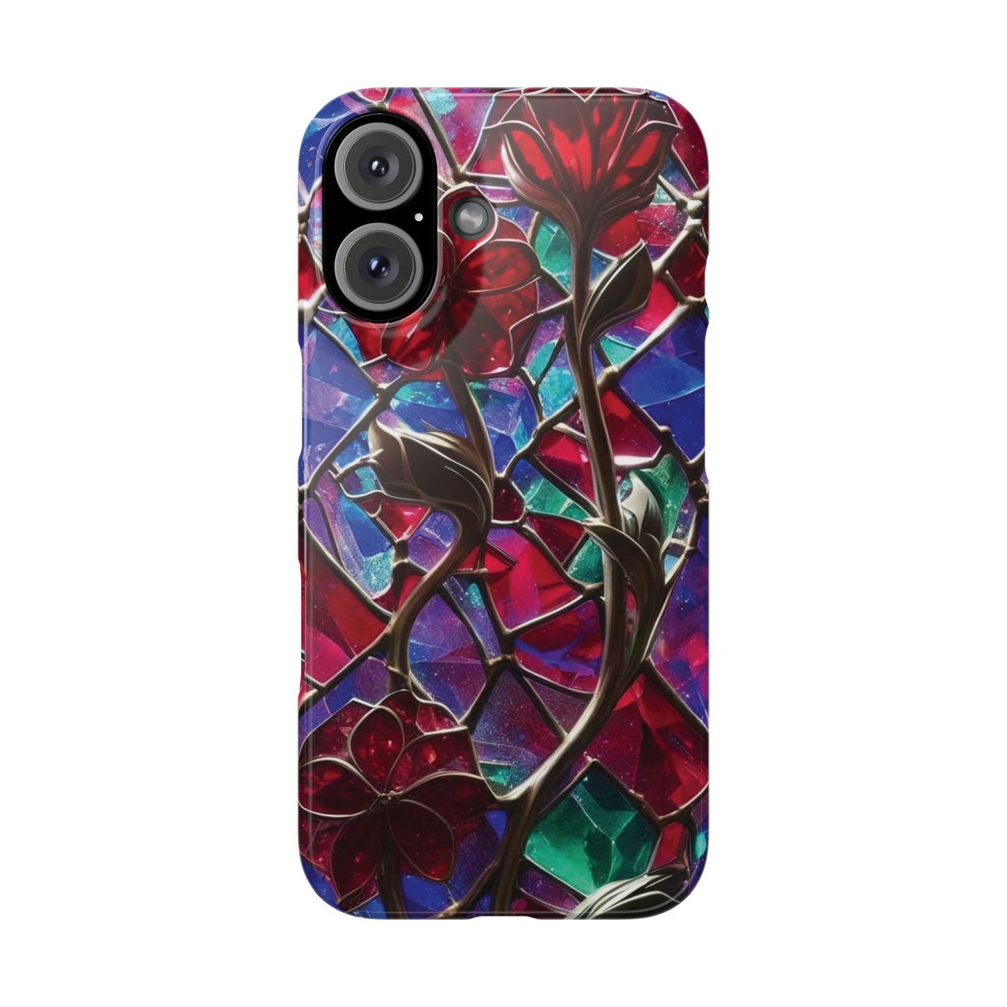 iPhone Snap Case – Glasmosaik 3D Optik Design