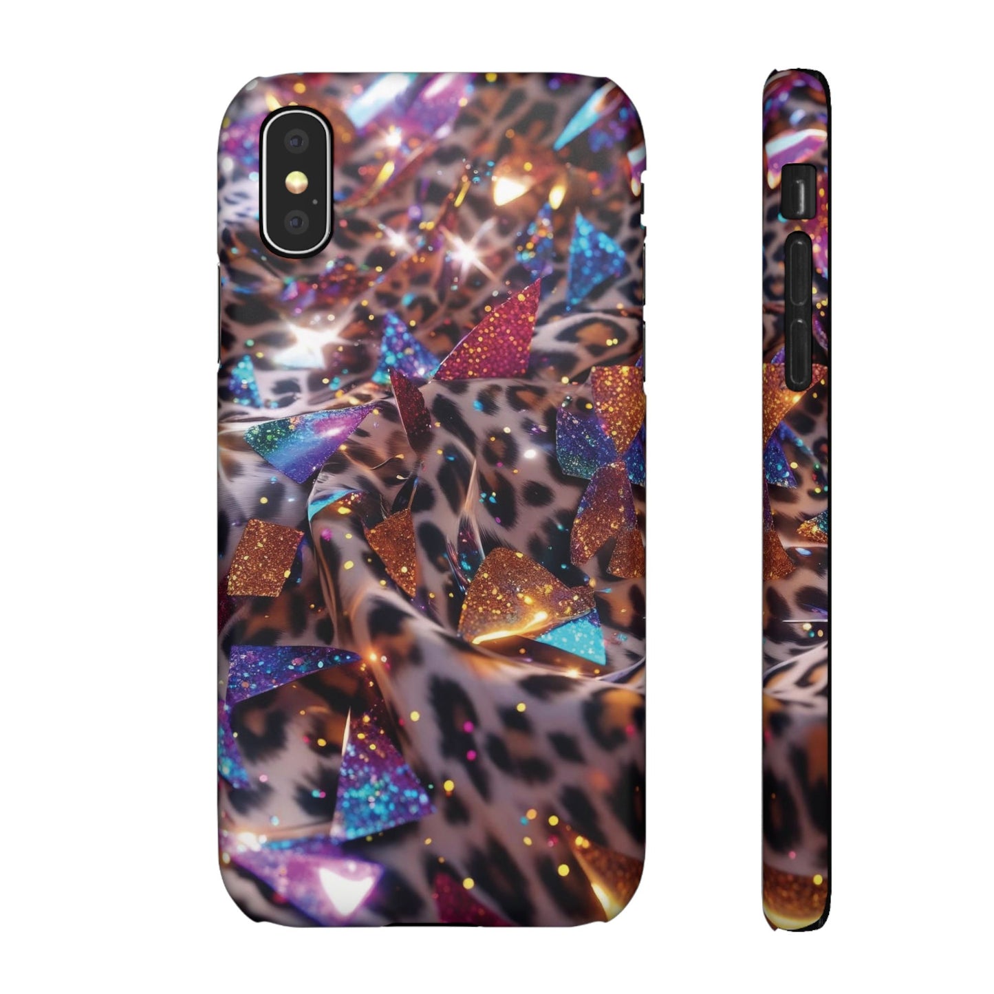 Snap Case Leopard Muster iPhone Handyhülle