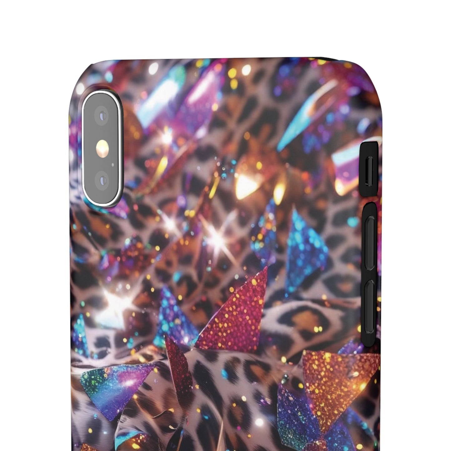 Snap Case Leopard Muster iPhone Handyhülle