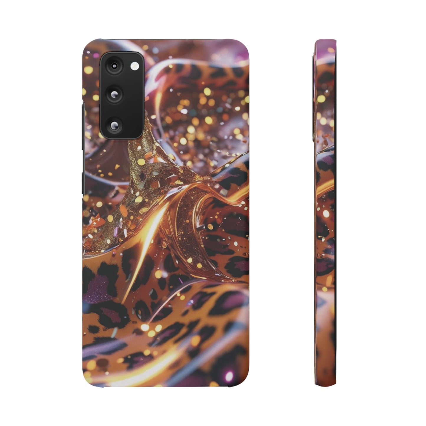 Snap Case Leopard Muster Samsung Handyhülle