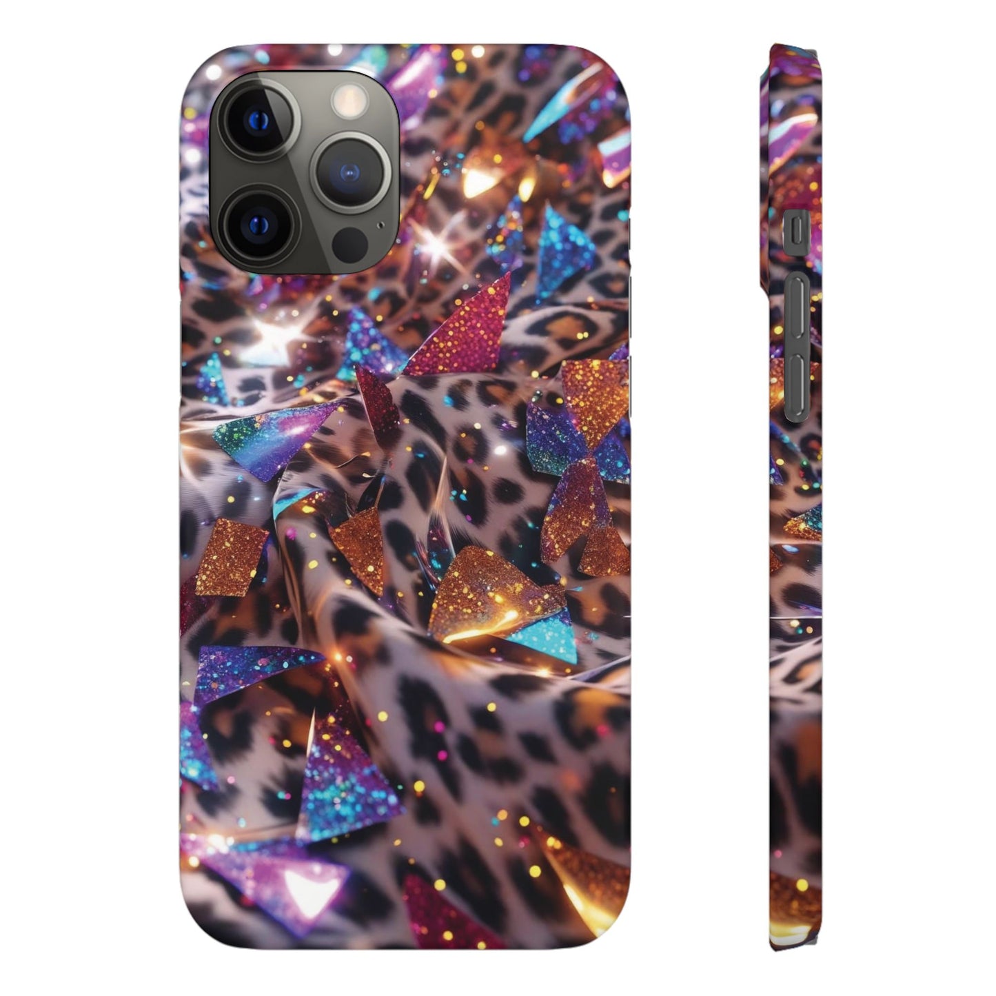 Snap Case Leopard Muster iPhone Handyhülle