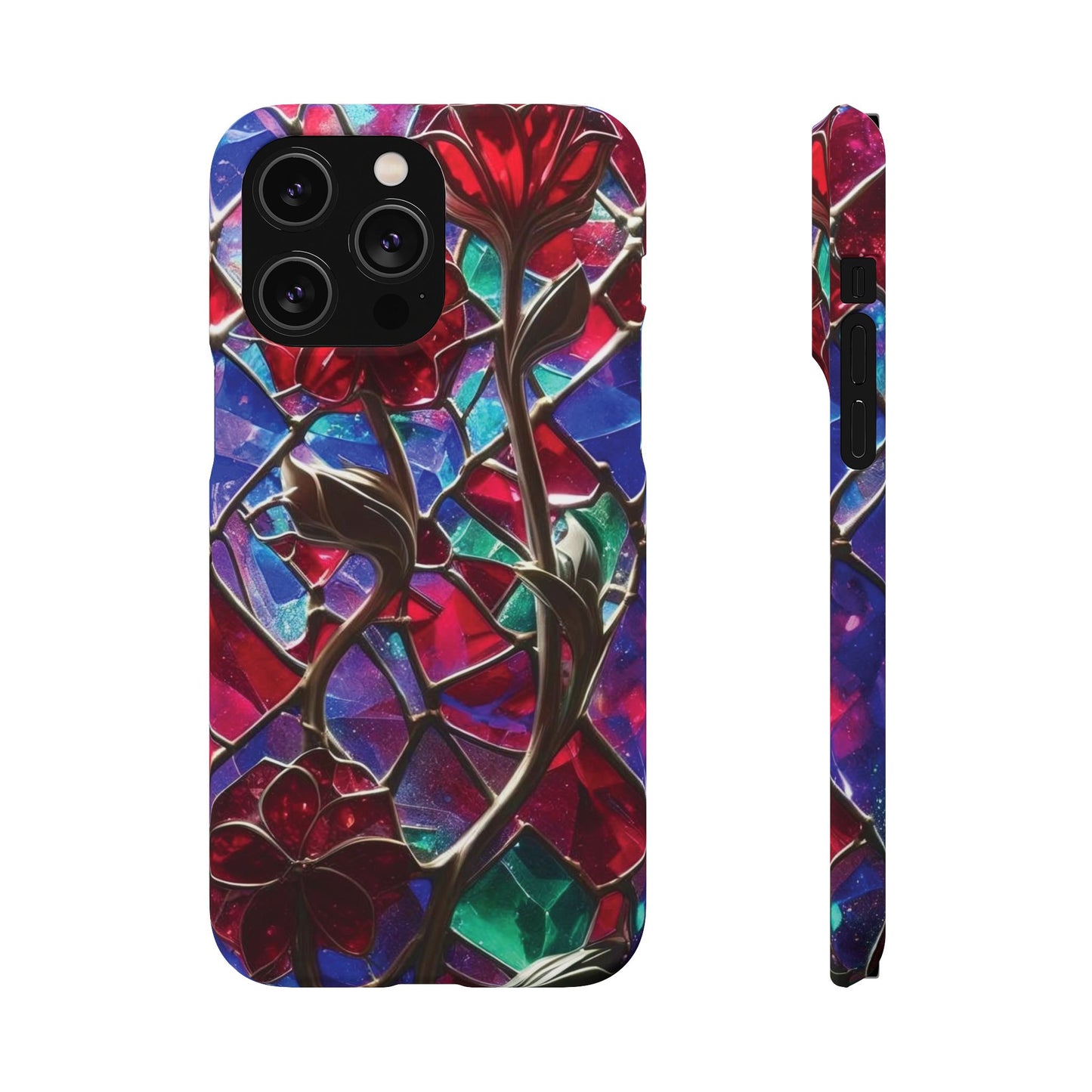 iPhone Snap Case – Glasmosaik 3D Optik Design