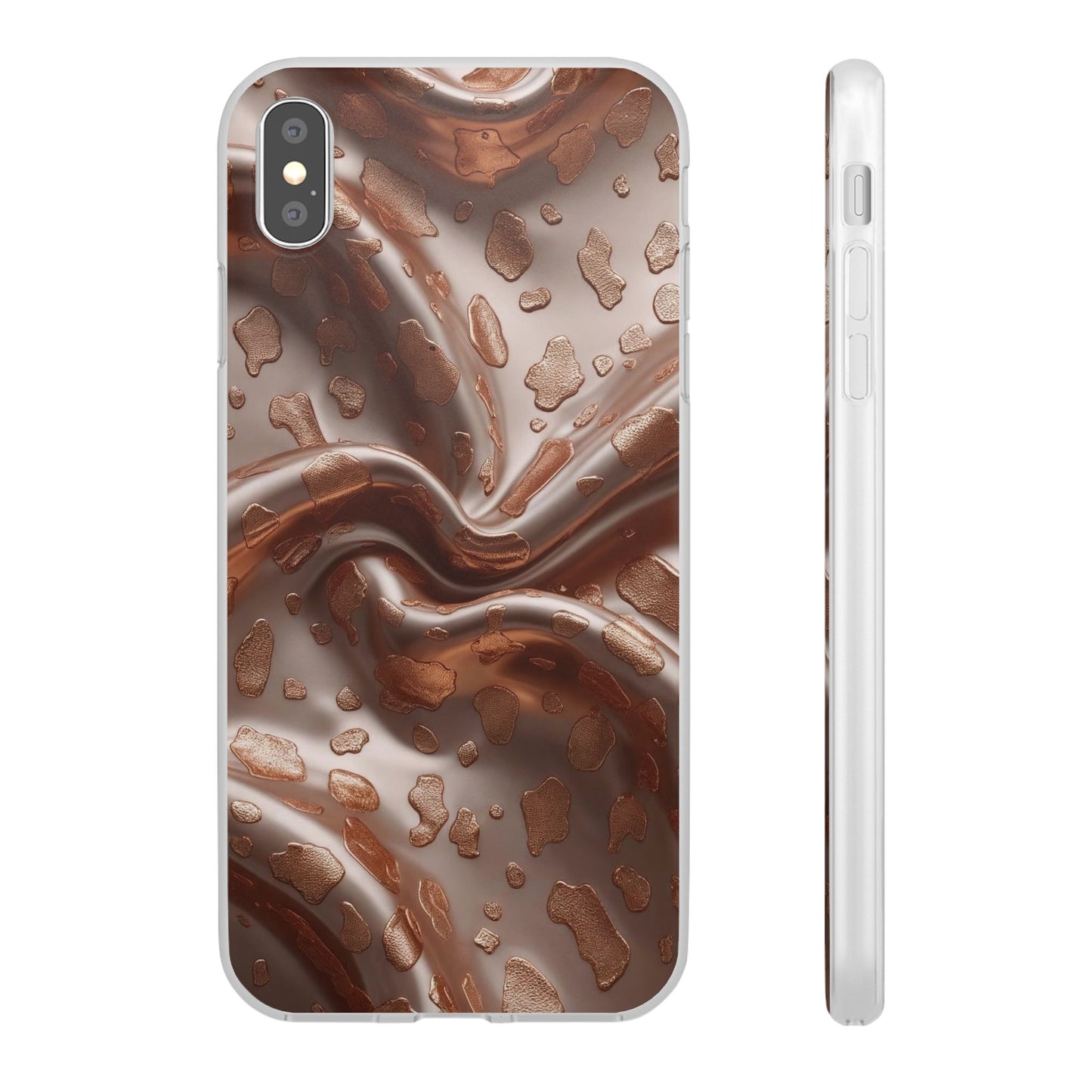 iPhone Flexi Case – Leopardenmuster