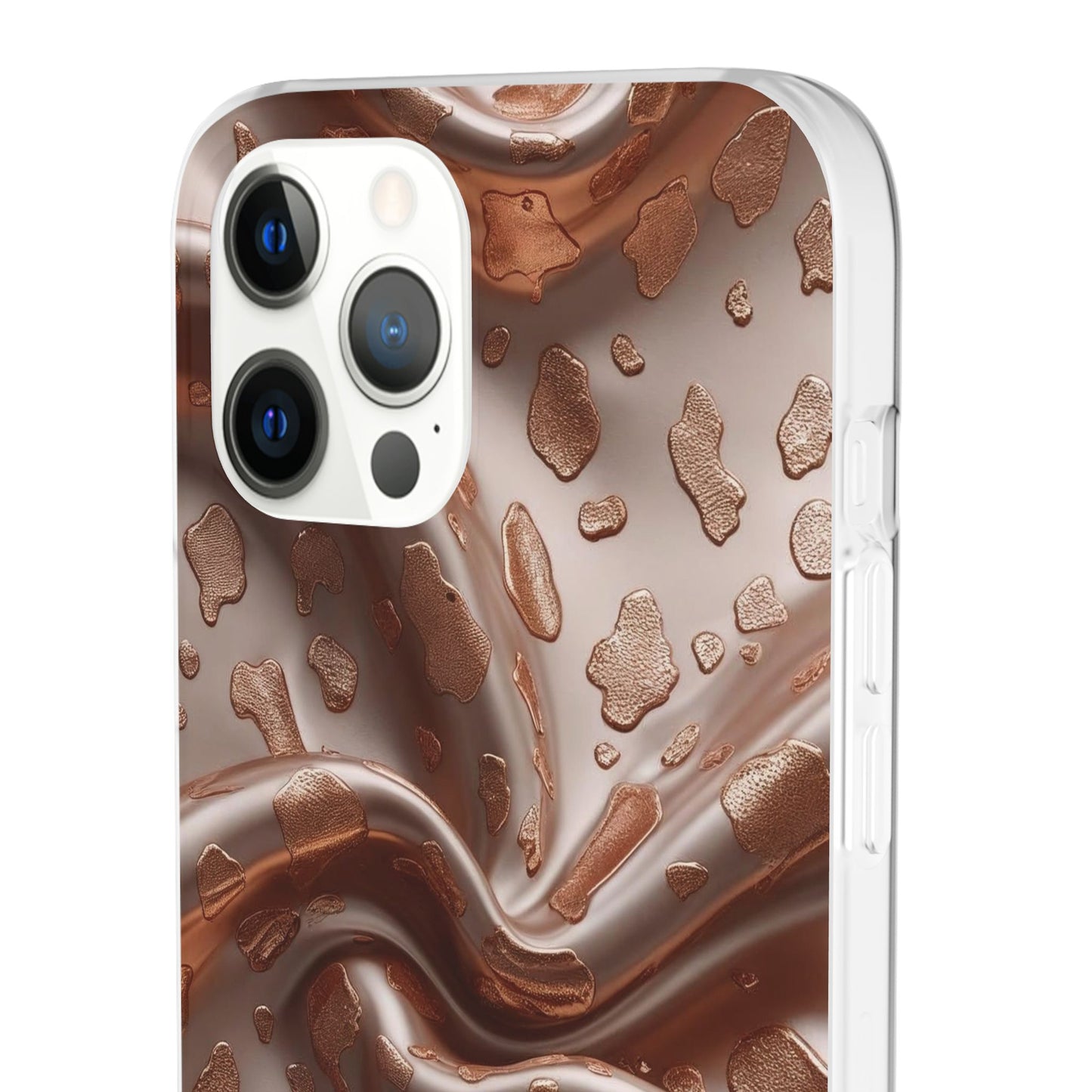 iPhone Flexi Case – Leopardenmuster