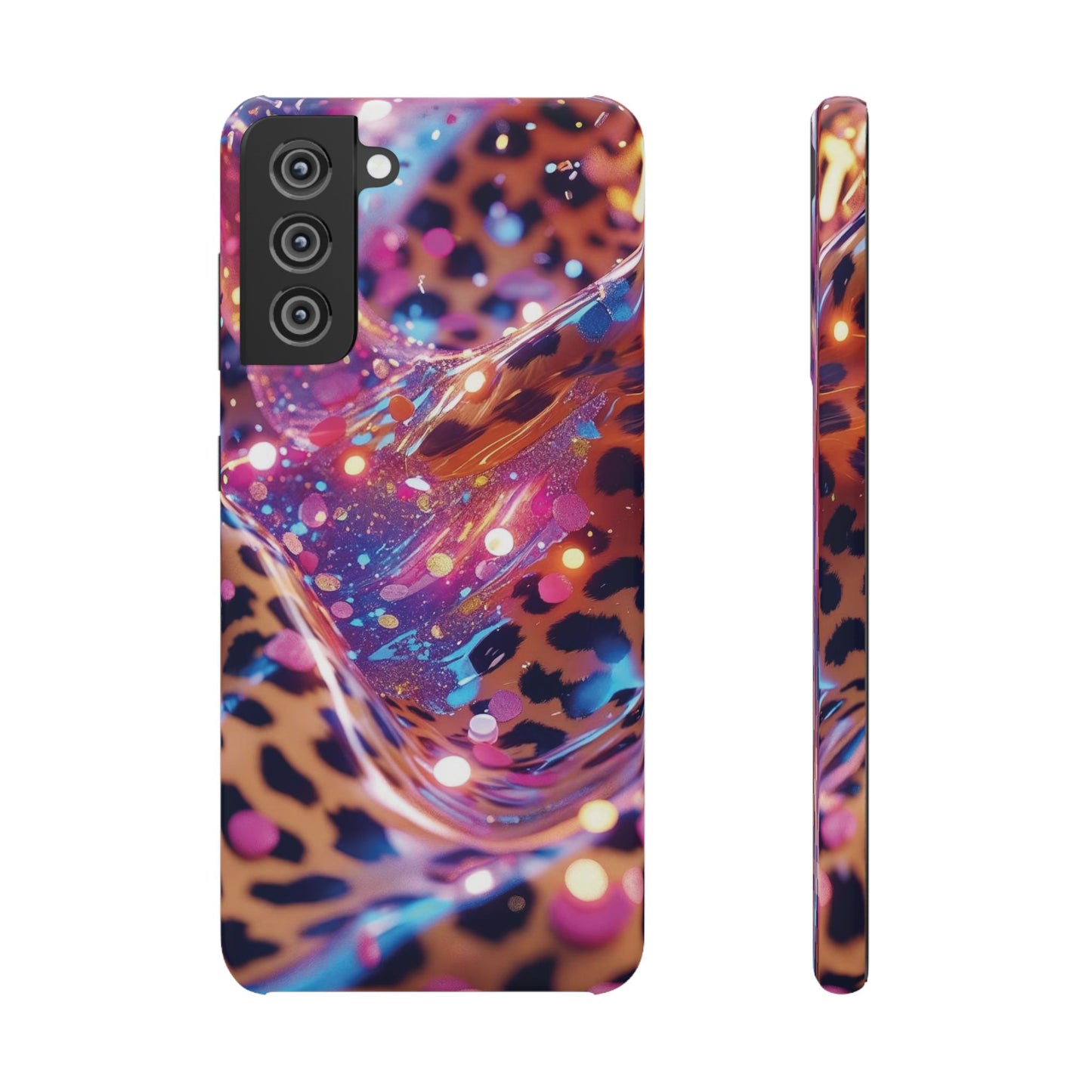 Snap Case Leopard Muster Samsung Handyhülle
