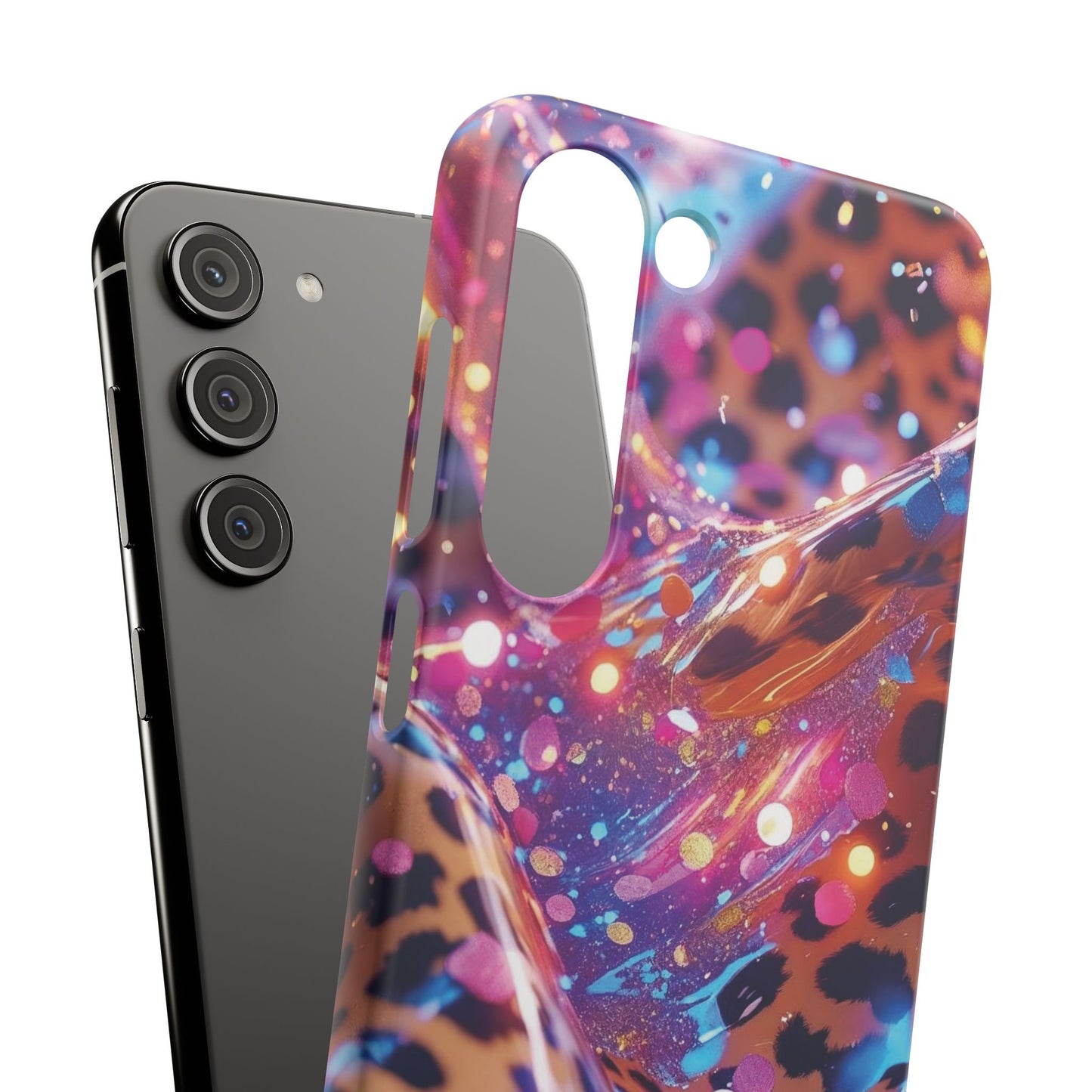 Snap Case Leopard Muster Samsung Handyhülle