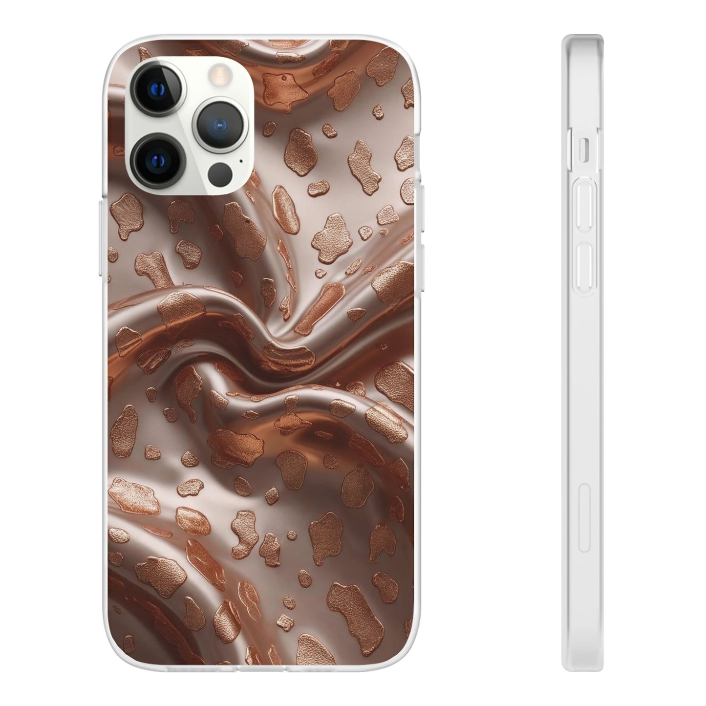 iPhone Flexi Case – Leopardenmuster