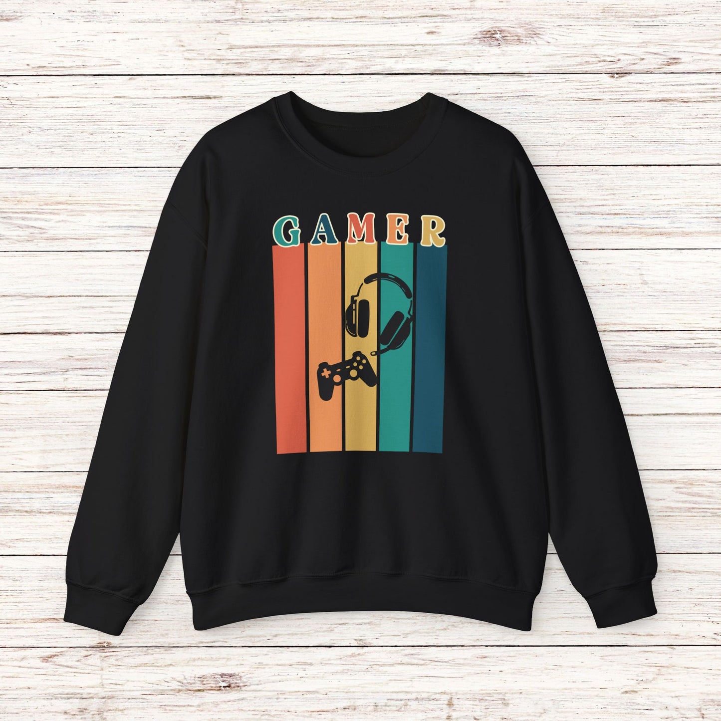 Gamer Pullover Retro Look