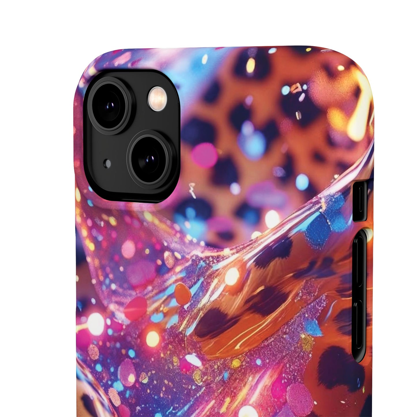 Snap Case Leopard Muster iPhone Handyhülle