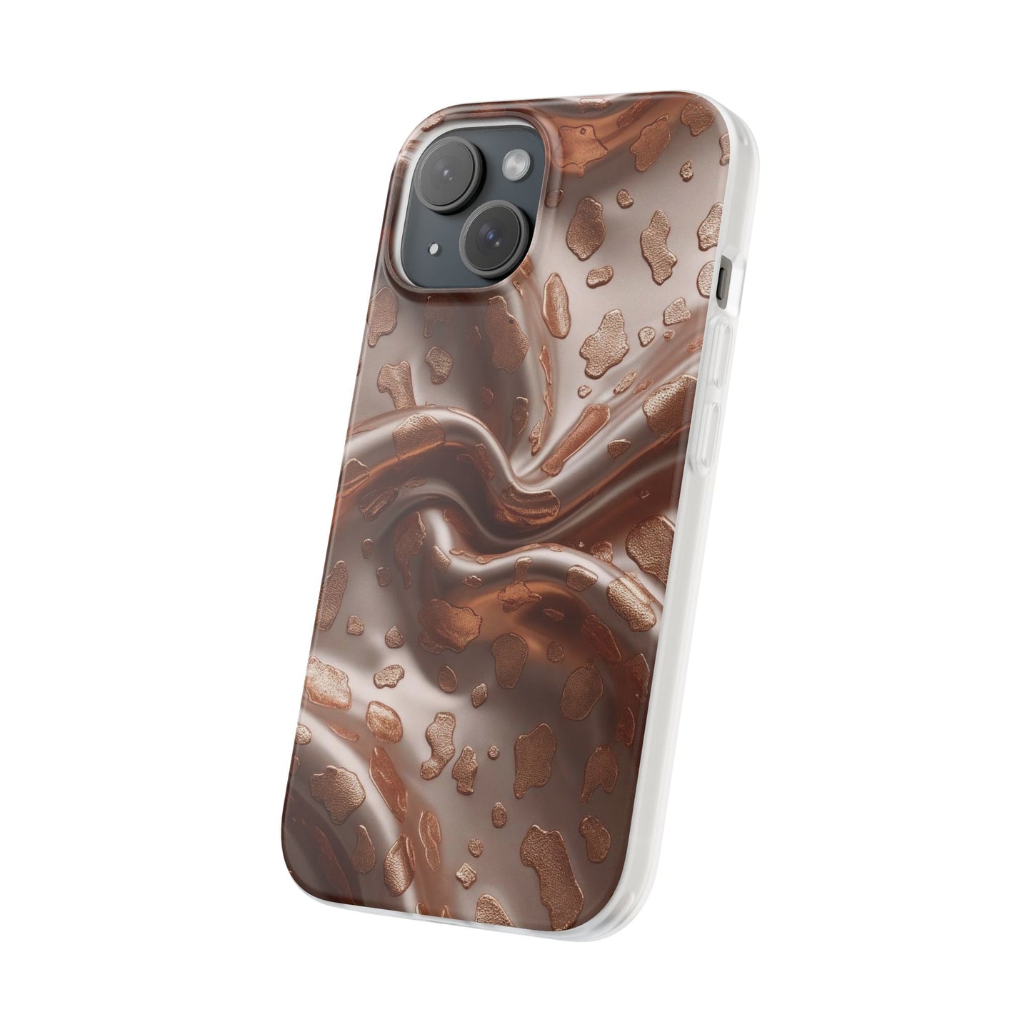 iPhone Flexi Case – Leopardenmuster