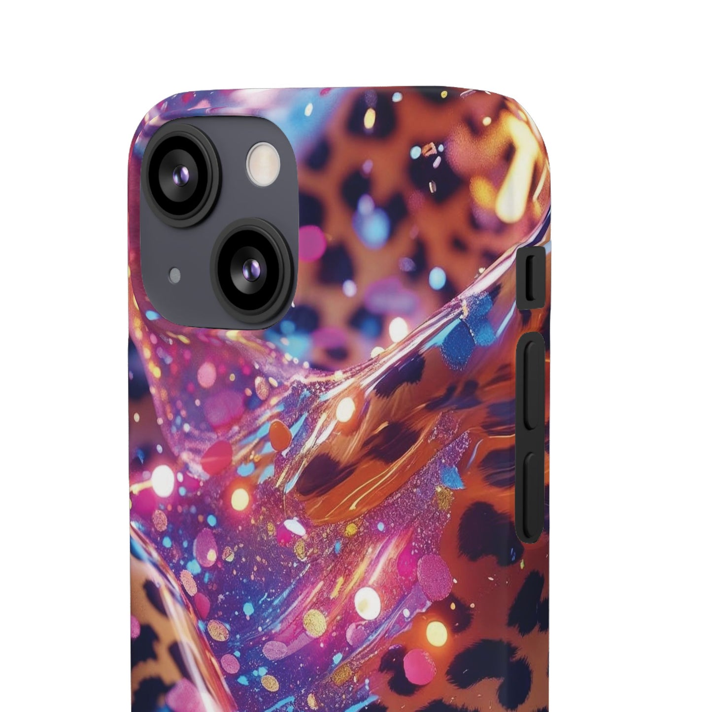 Snap Case Leopard Muster iPhone Handyhülle