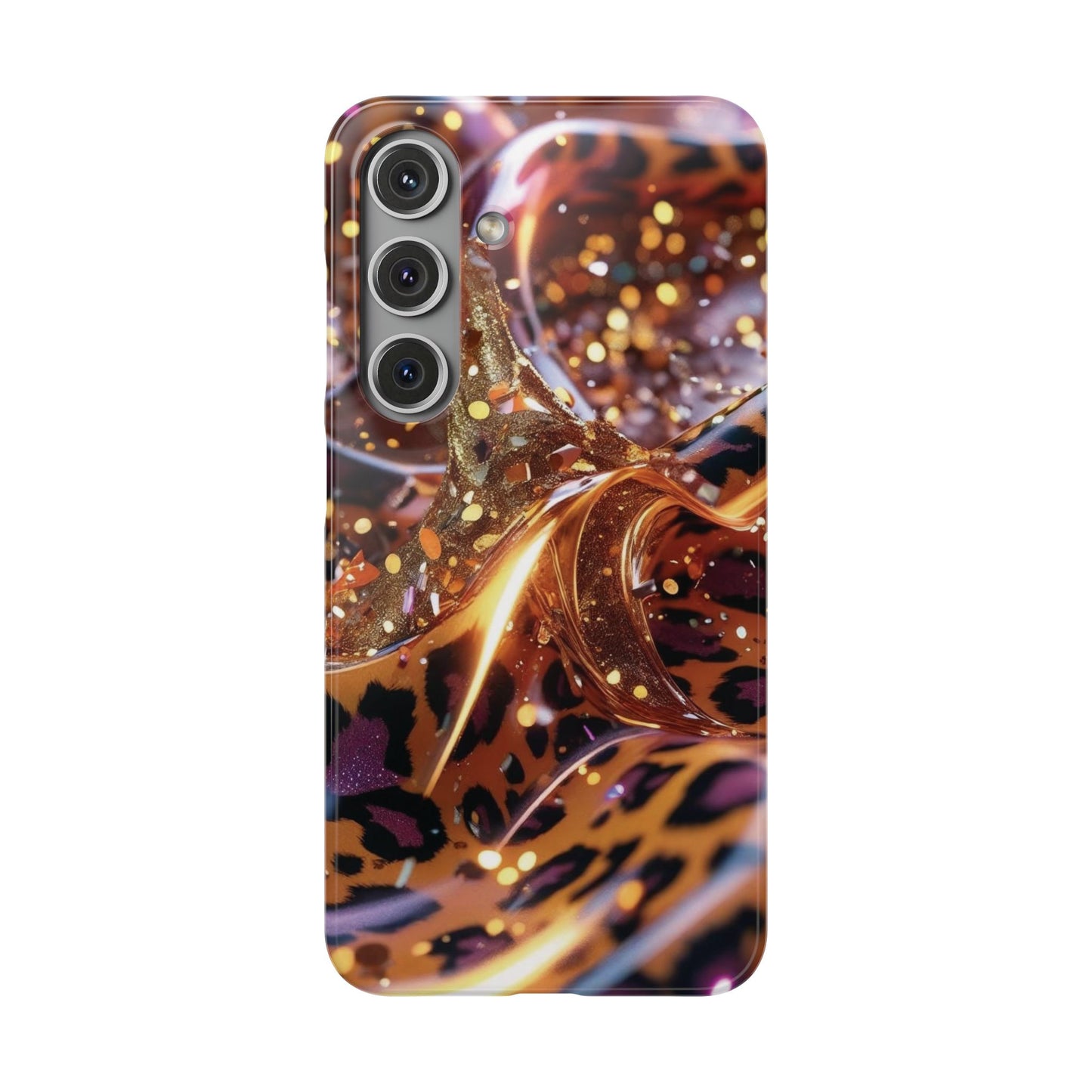 Snap Case Leopard Muster Samsung Handyhülle