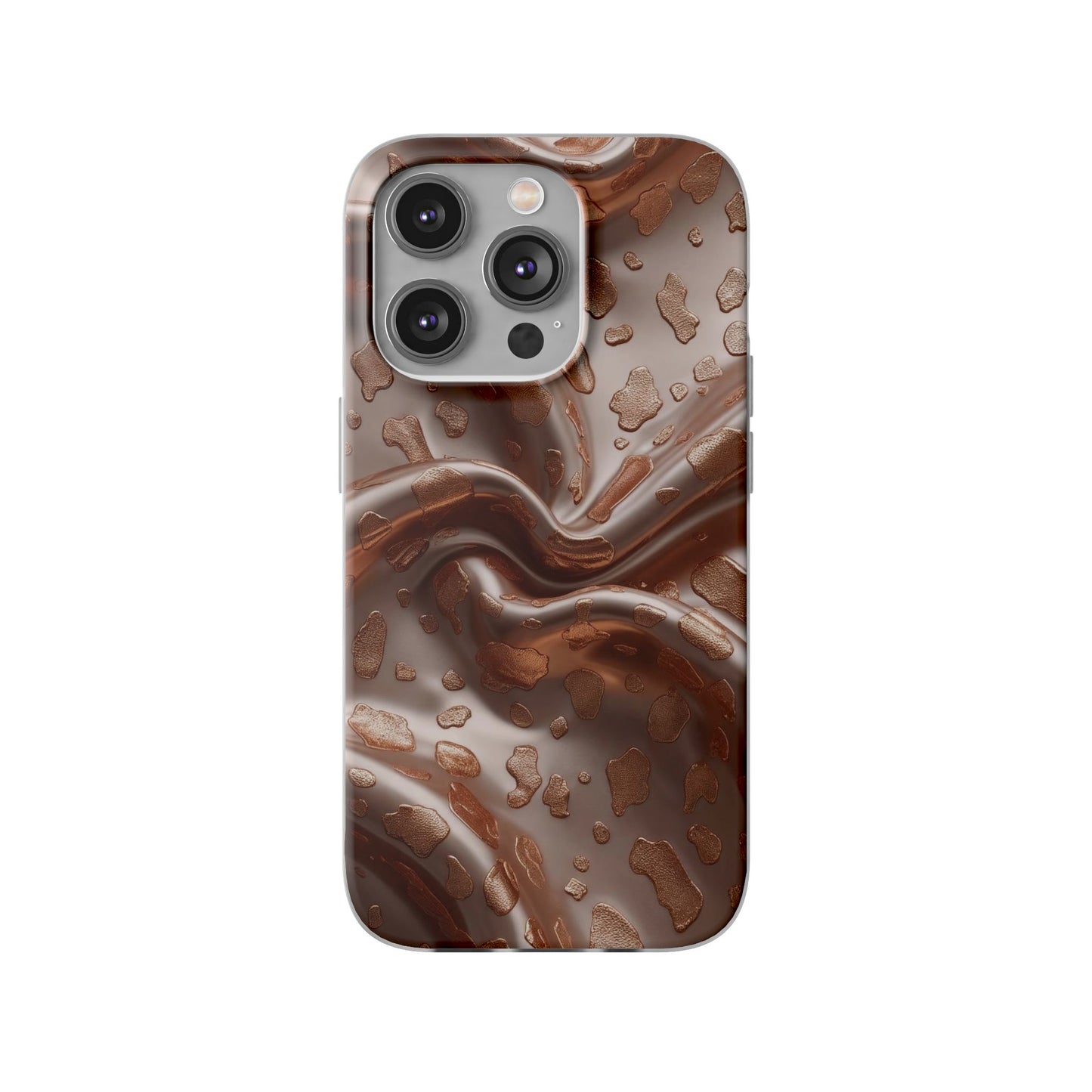 iPhone Flexi Case – Leopardenmuster