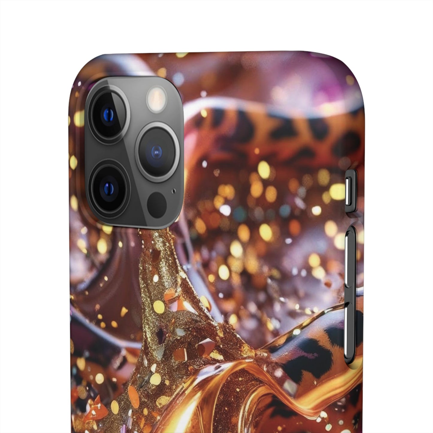 Snap Case Leopard Muster iPhone Handyhülle