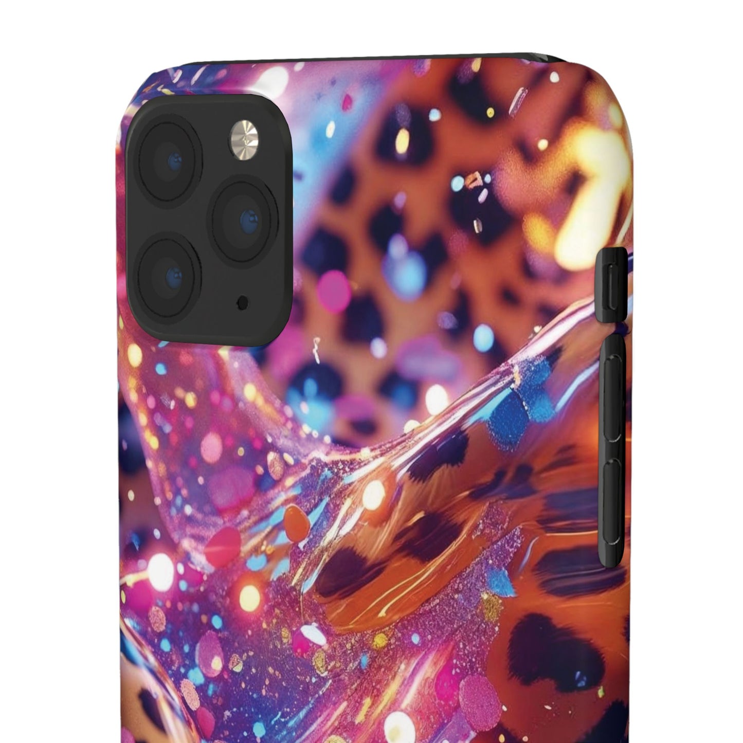 Snap Case Leopard Muster iPhone Handyhülle