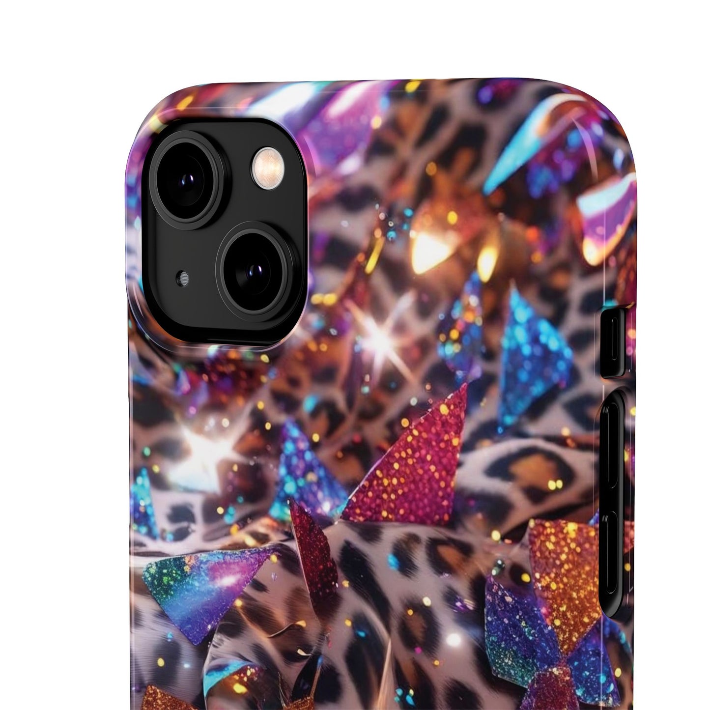 Snap Case Leopard Muster iPhone Handyhülle