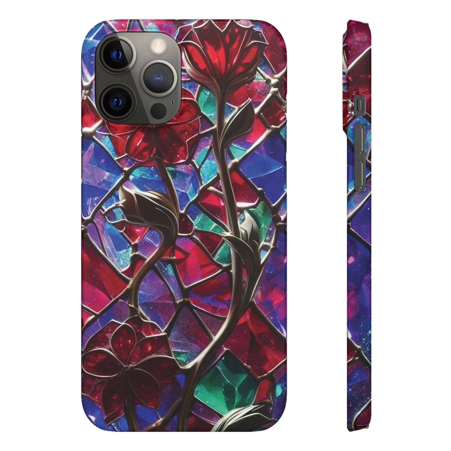 iPhone Snap Case – Glasmosaik 3D Optik Design