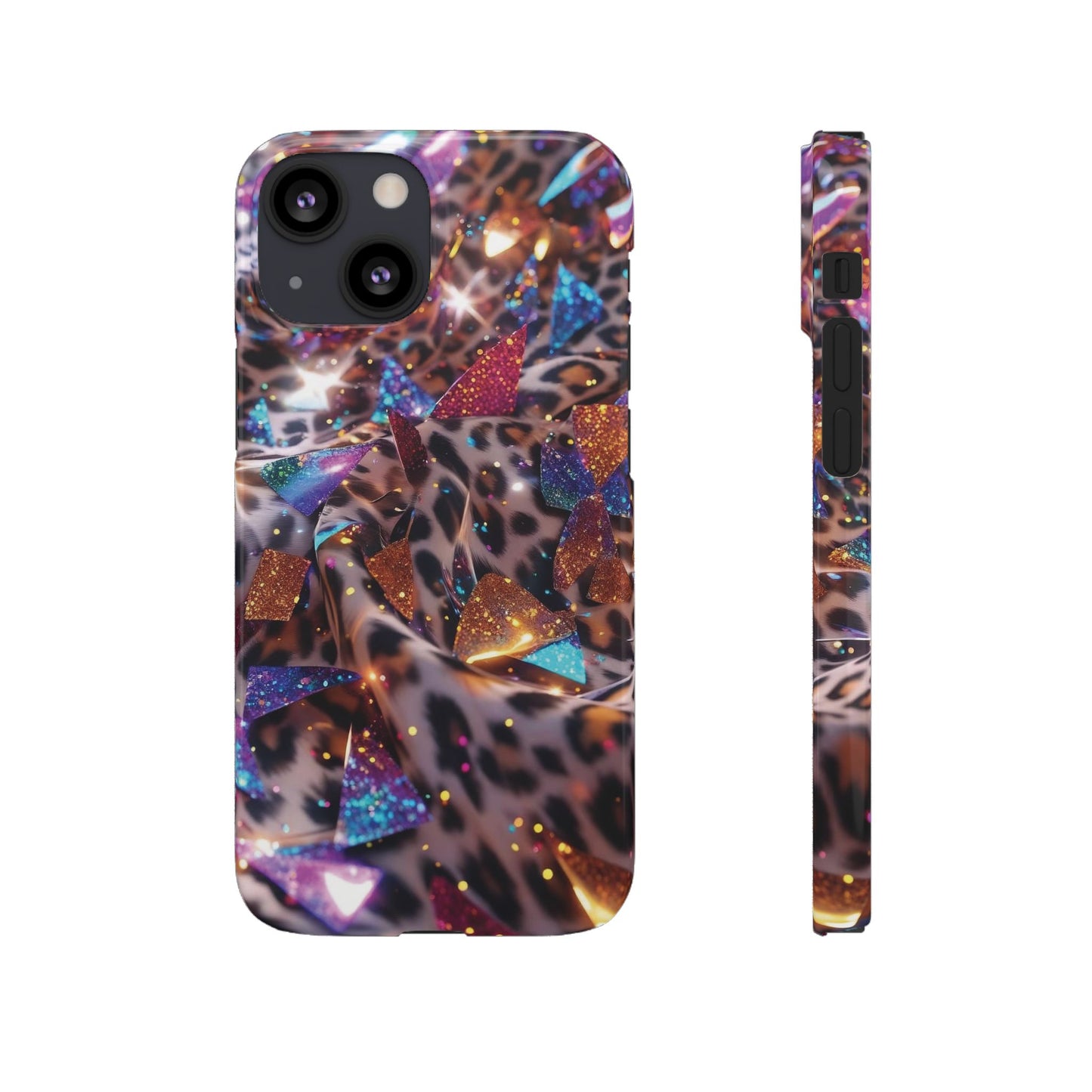 Snap Case Leopard Muster iPhone Handyhülle
