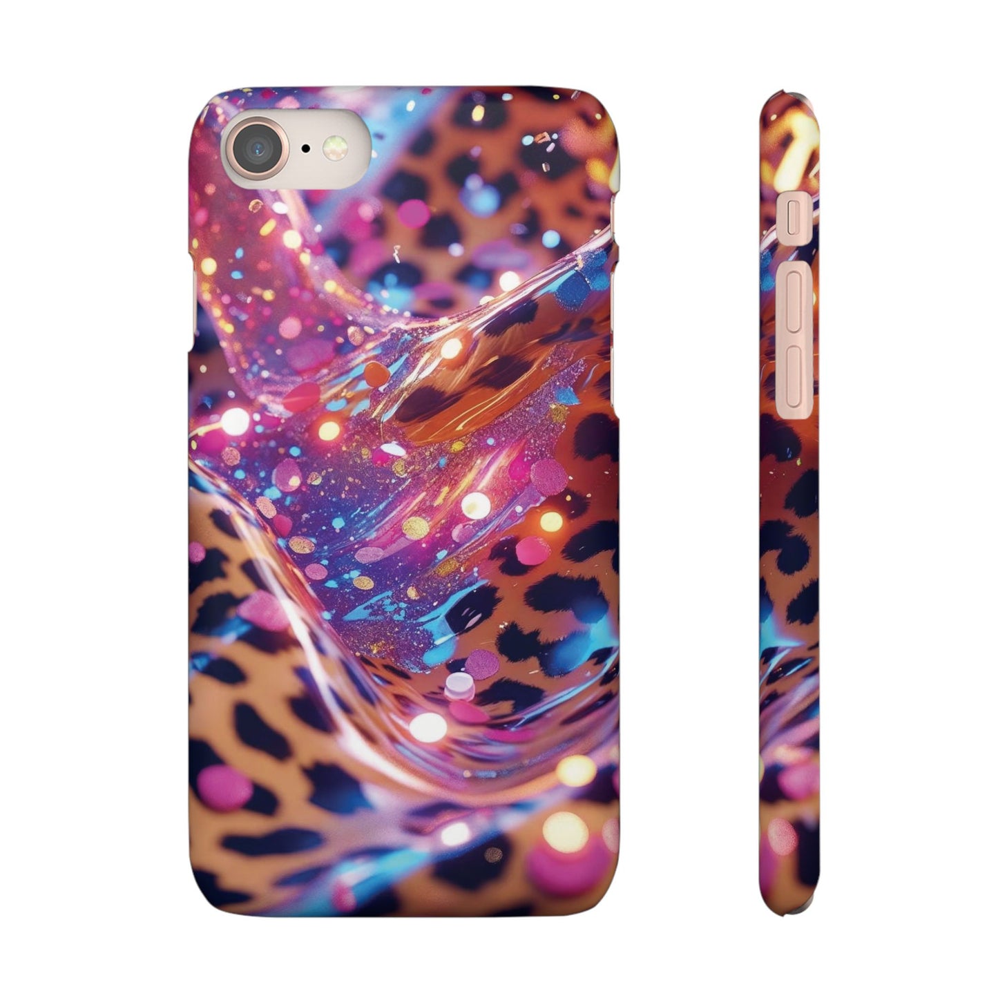 Snap Case Leopard Muster iPhone Handyhülle