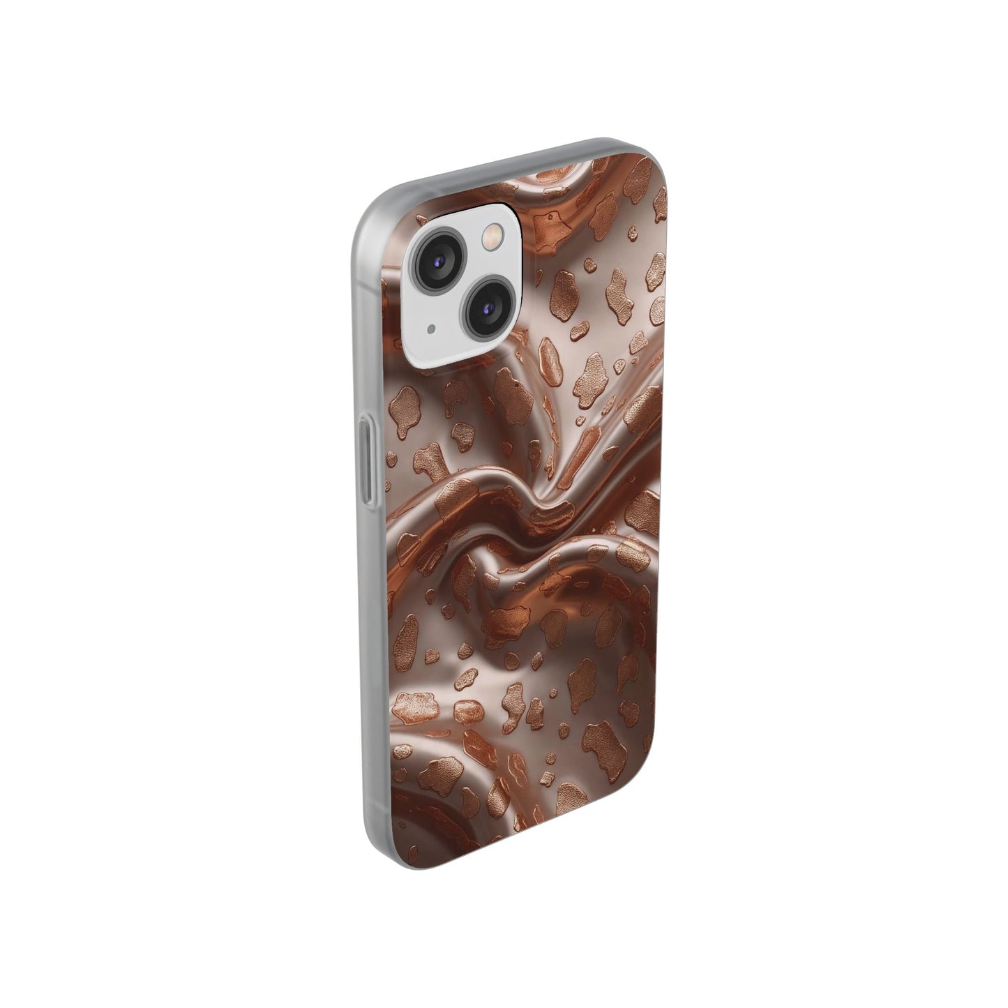 iPhone Flexi Case – Leopardenmuster