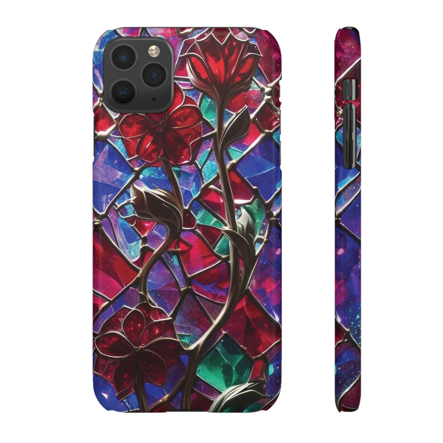 iPhone Snap Case – Glasmosaik 3D Optik Design