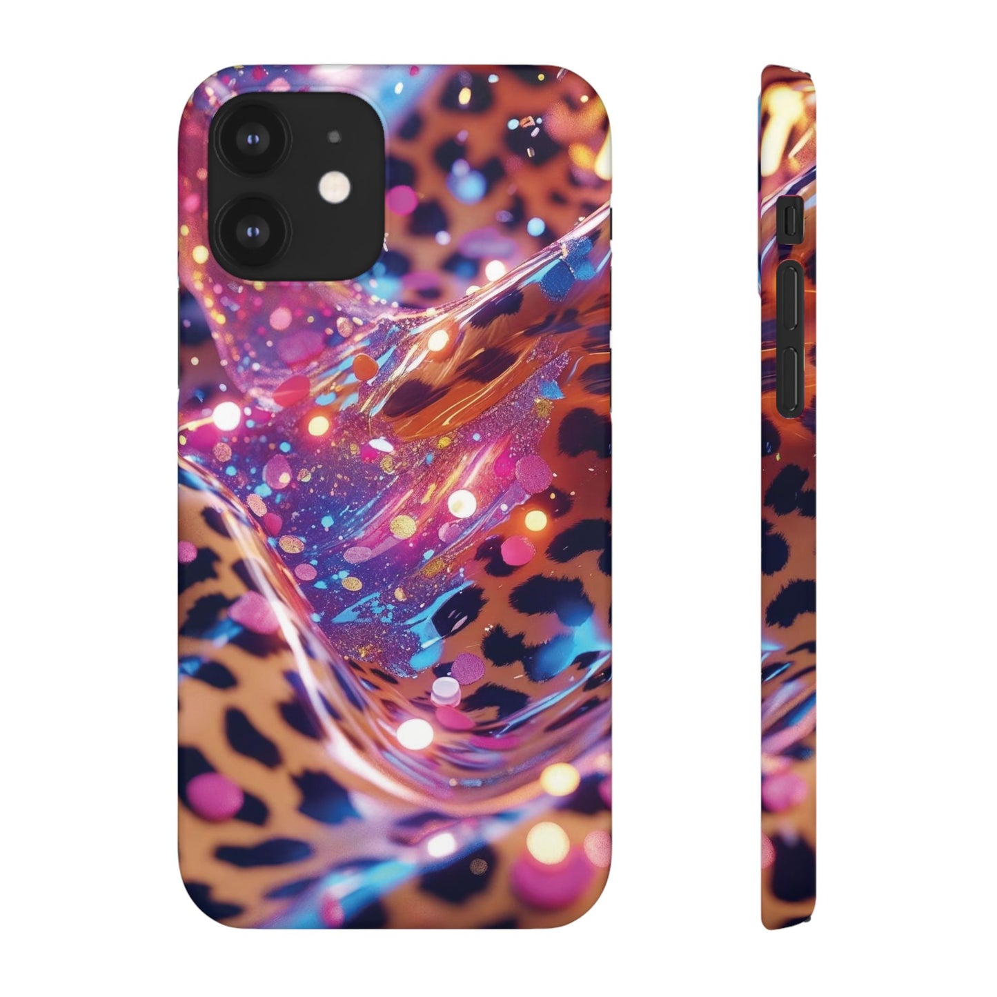 Snap Case Leopard Muster iPhone Handyhülle