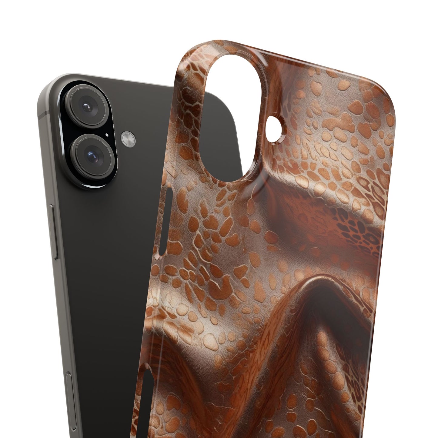 Snap Case Leopard Muster iPhone Handyhülle – Luxus trifft Design