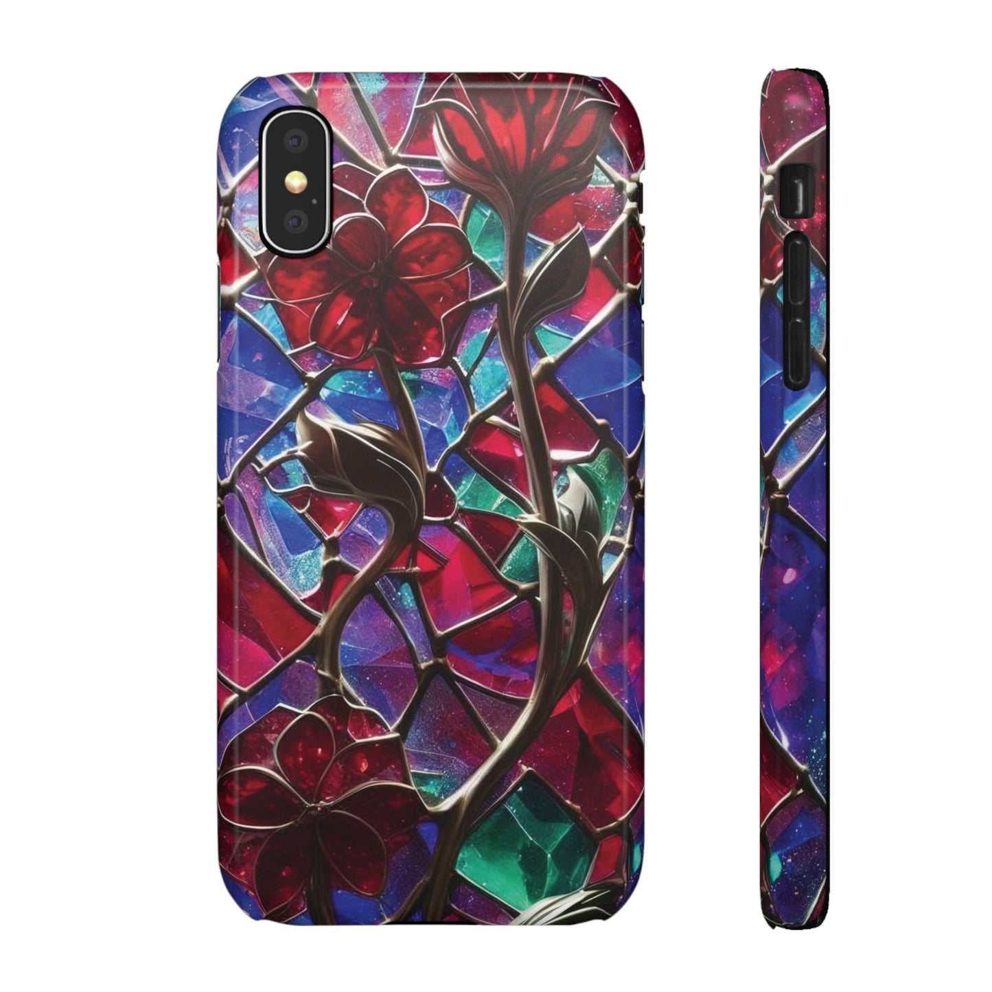 iPhone Snap Case – Glasmosaik 3D Optik Design