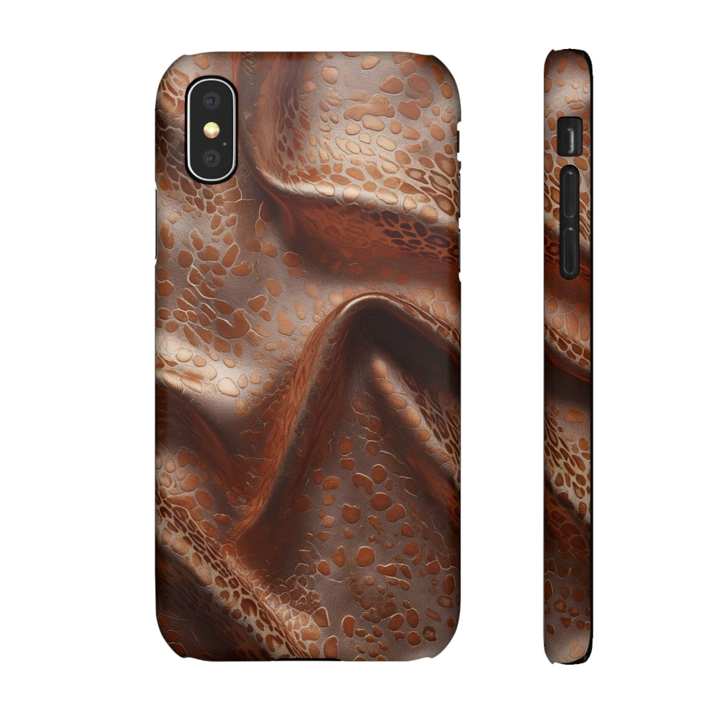 Snap Case Leopard Muster iPhone Handyhülle – Luxus trifft Design