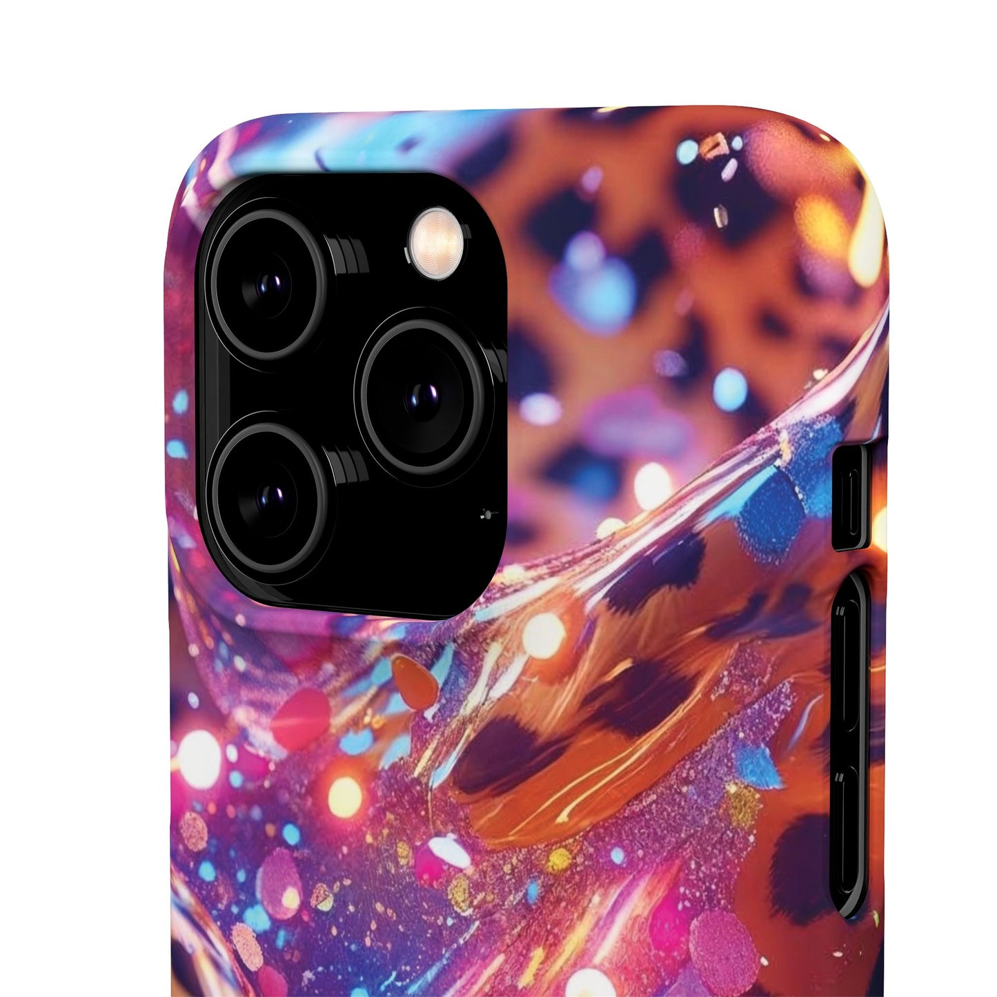 Snap Case Leopard Muster iPhone Handyhülle