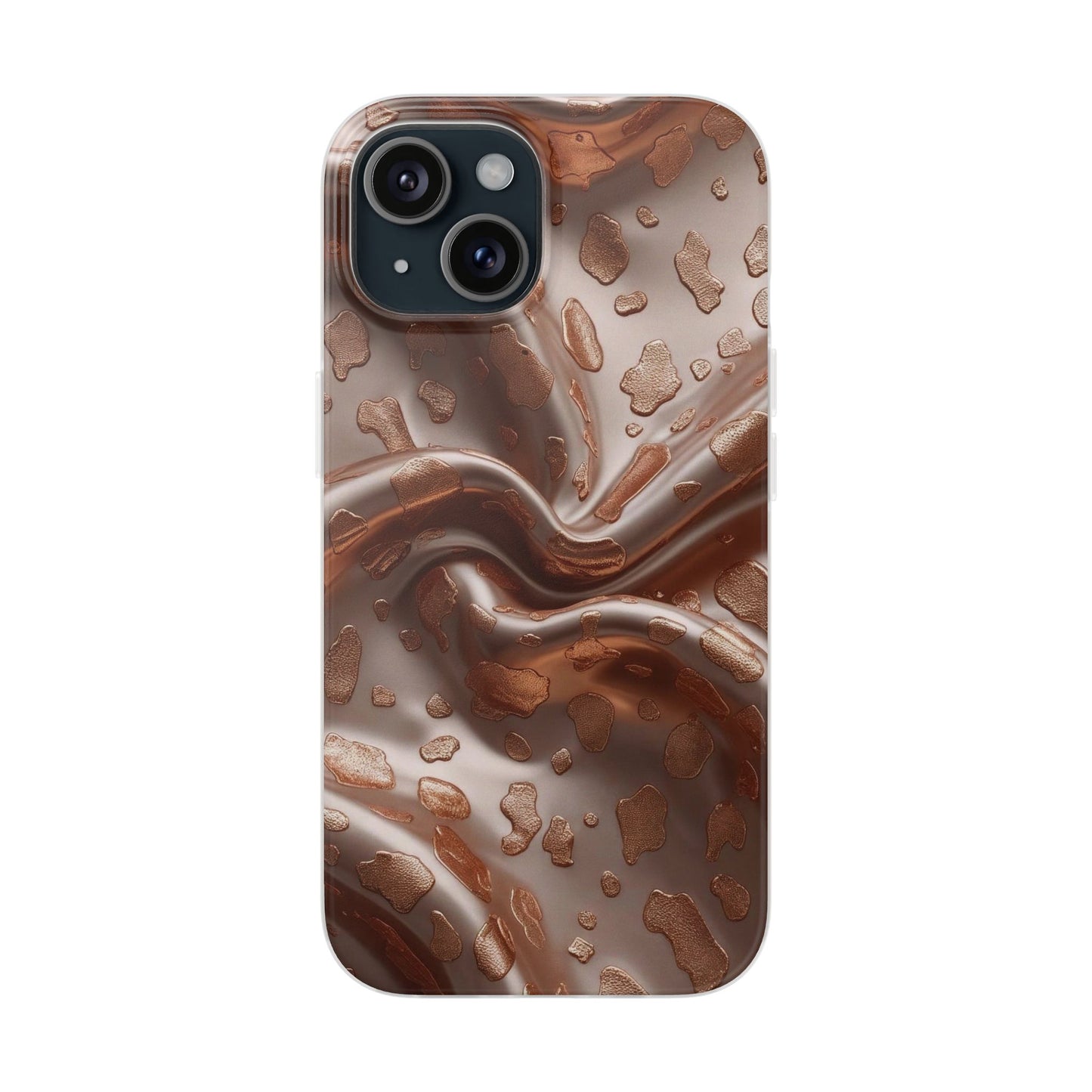 iPhone Flexi Case – Leopardenmuster