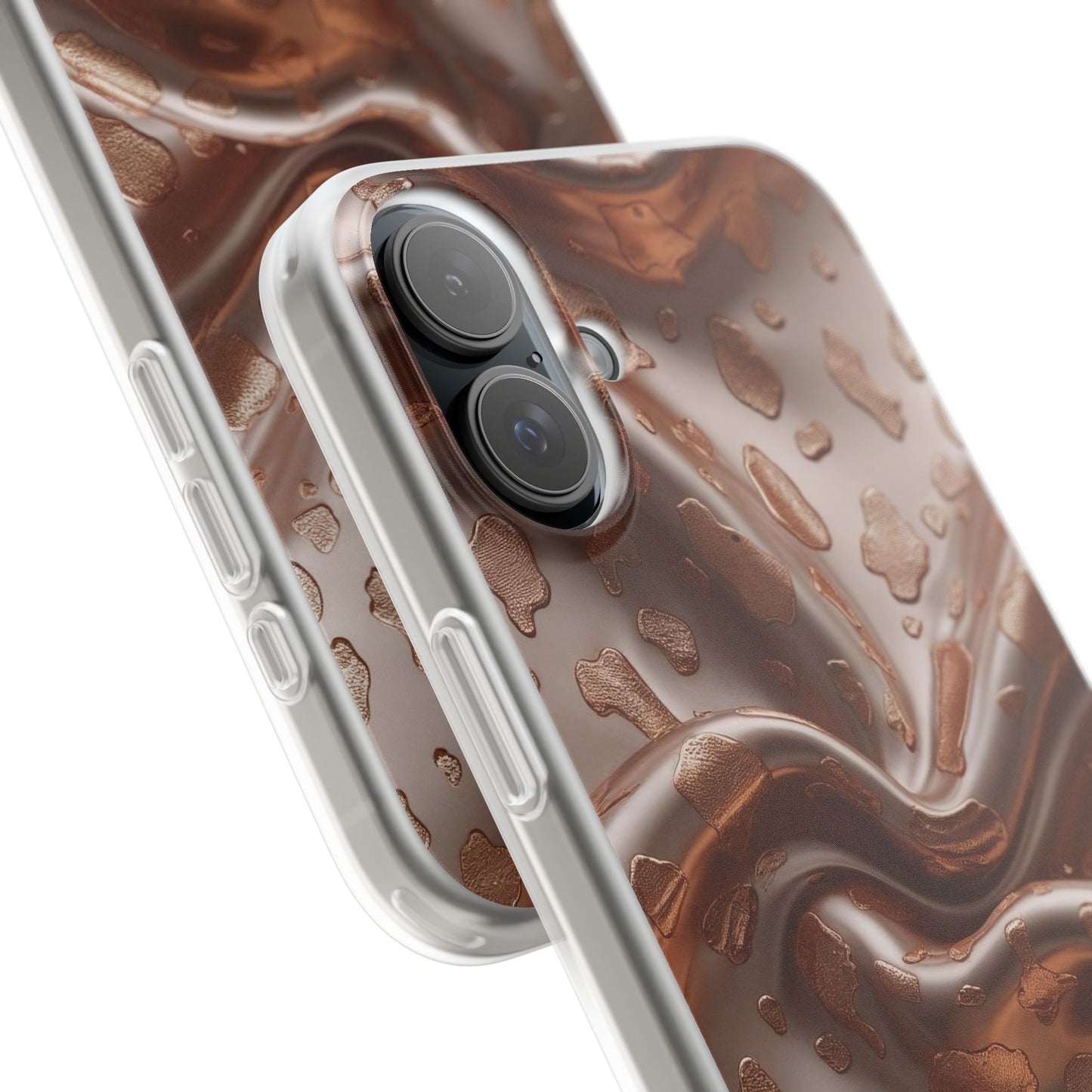 iPhone Flexi Case – Leopardenmuster