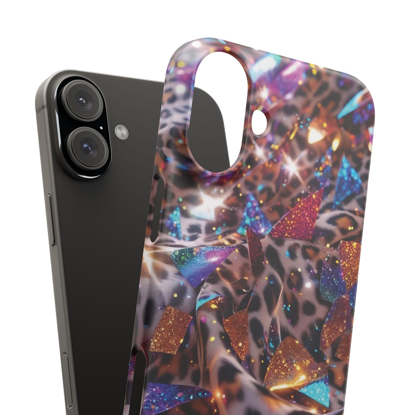 Snap Case Leopard Muster iPhone Handyhülle