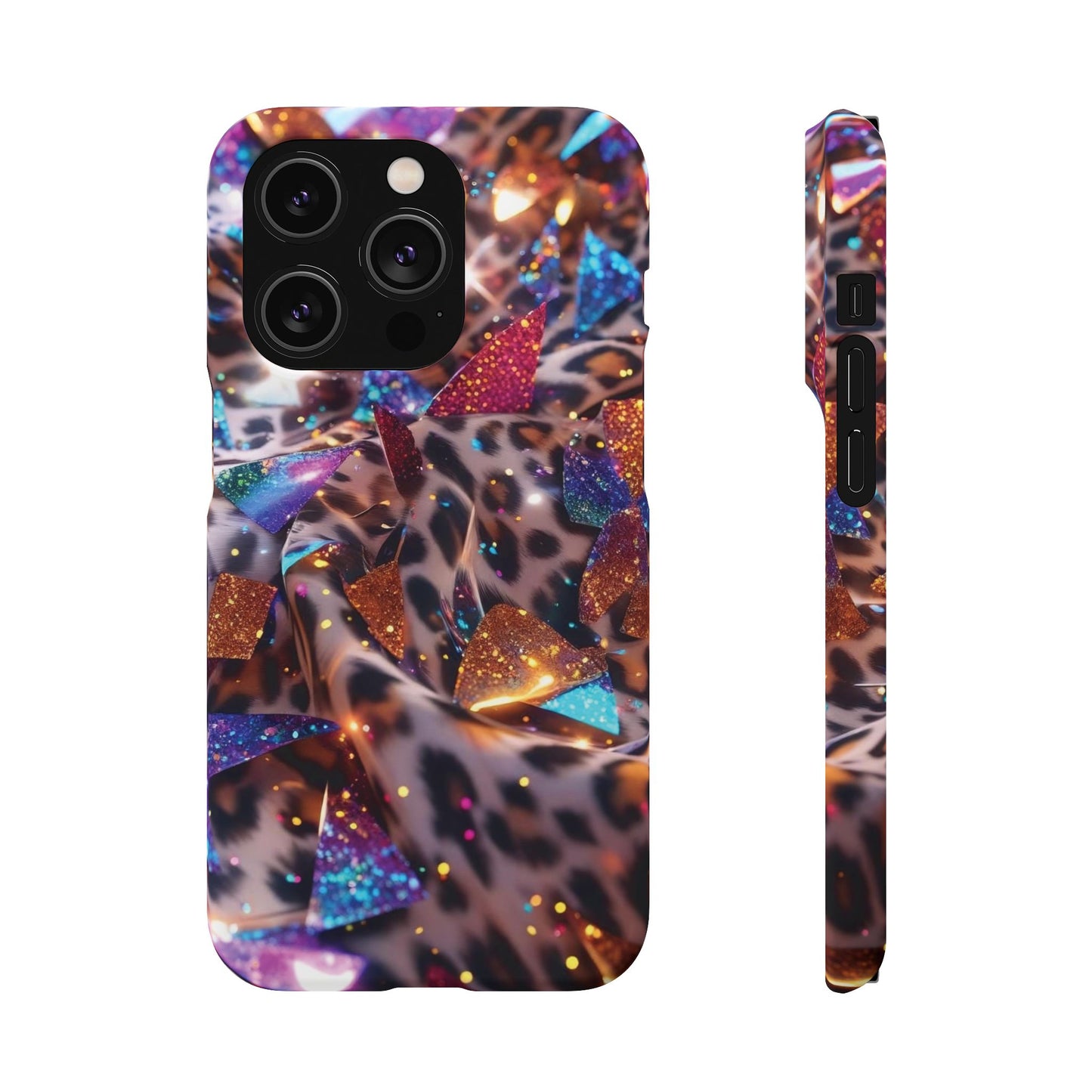 Snap Case Leopard Muster iPhone Handyhülle
