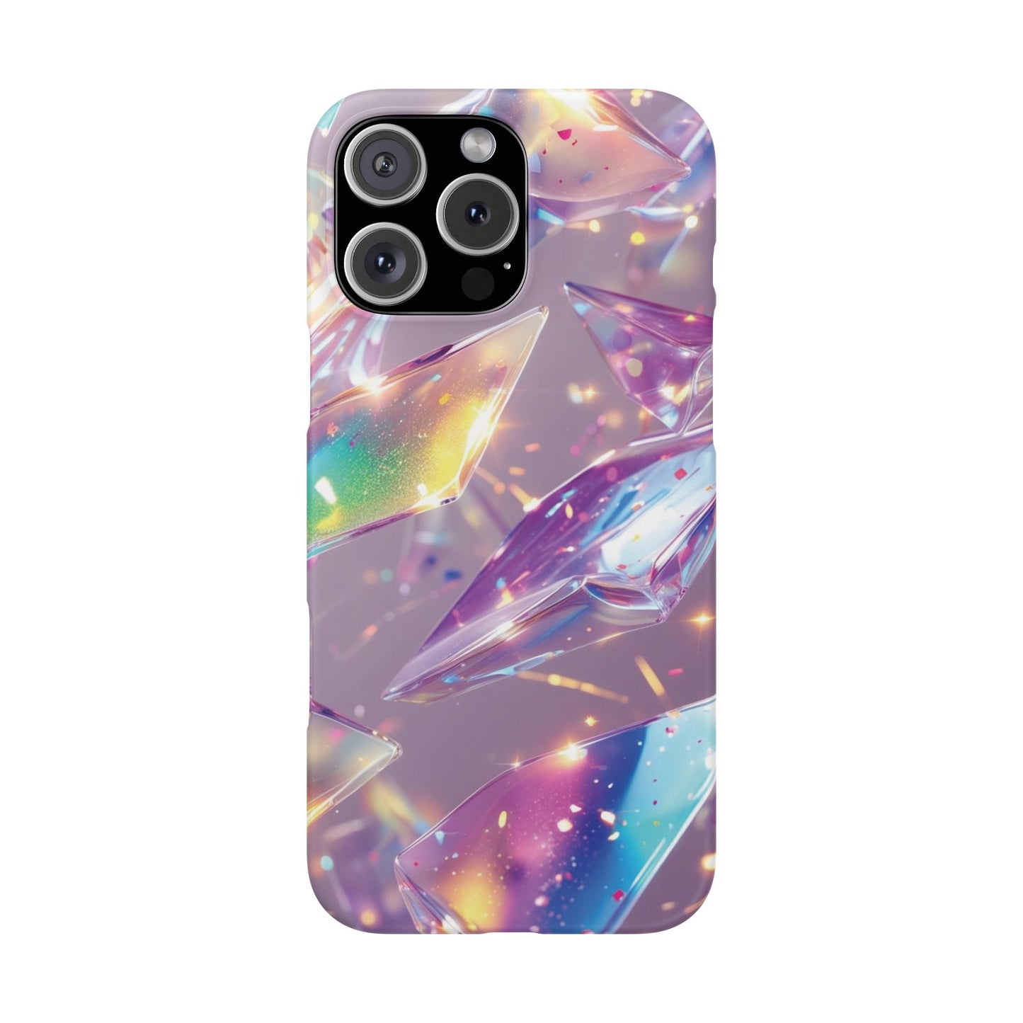 Snap Case iPhone Handyhülle – 3D-Effekt mit Diamant Design