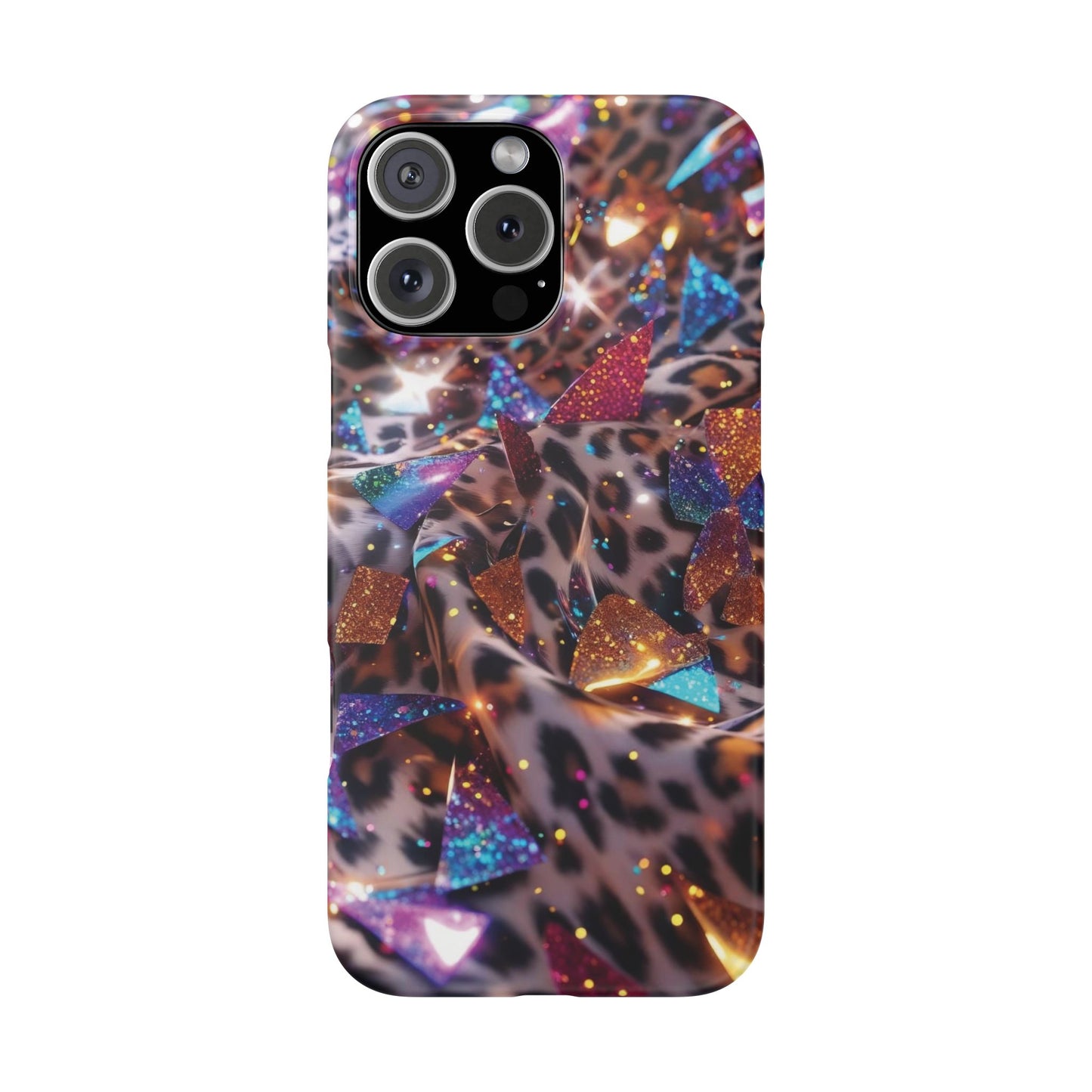 Snap Case Leopard Muster iPhone Handyhülle