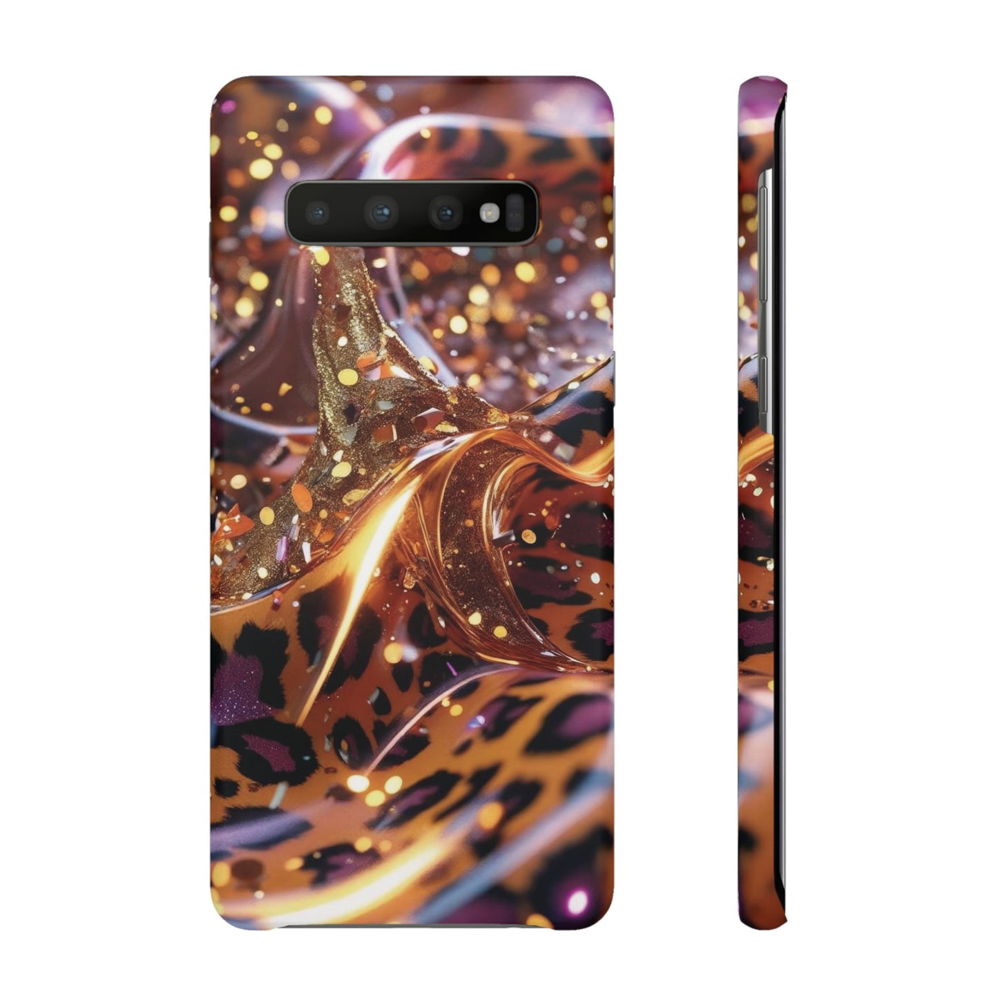 Snap Case Leopard Muster Samsung Handyhülle
