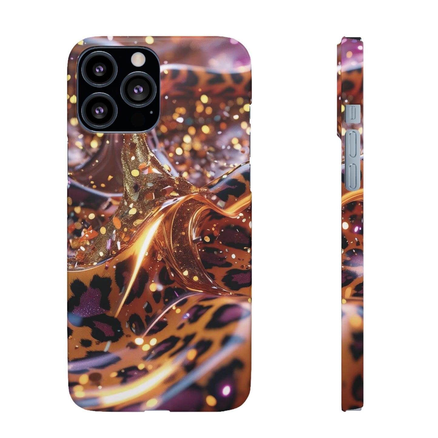 Snap Case Leopard Muster iPhone Handyhülle