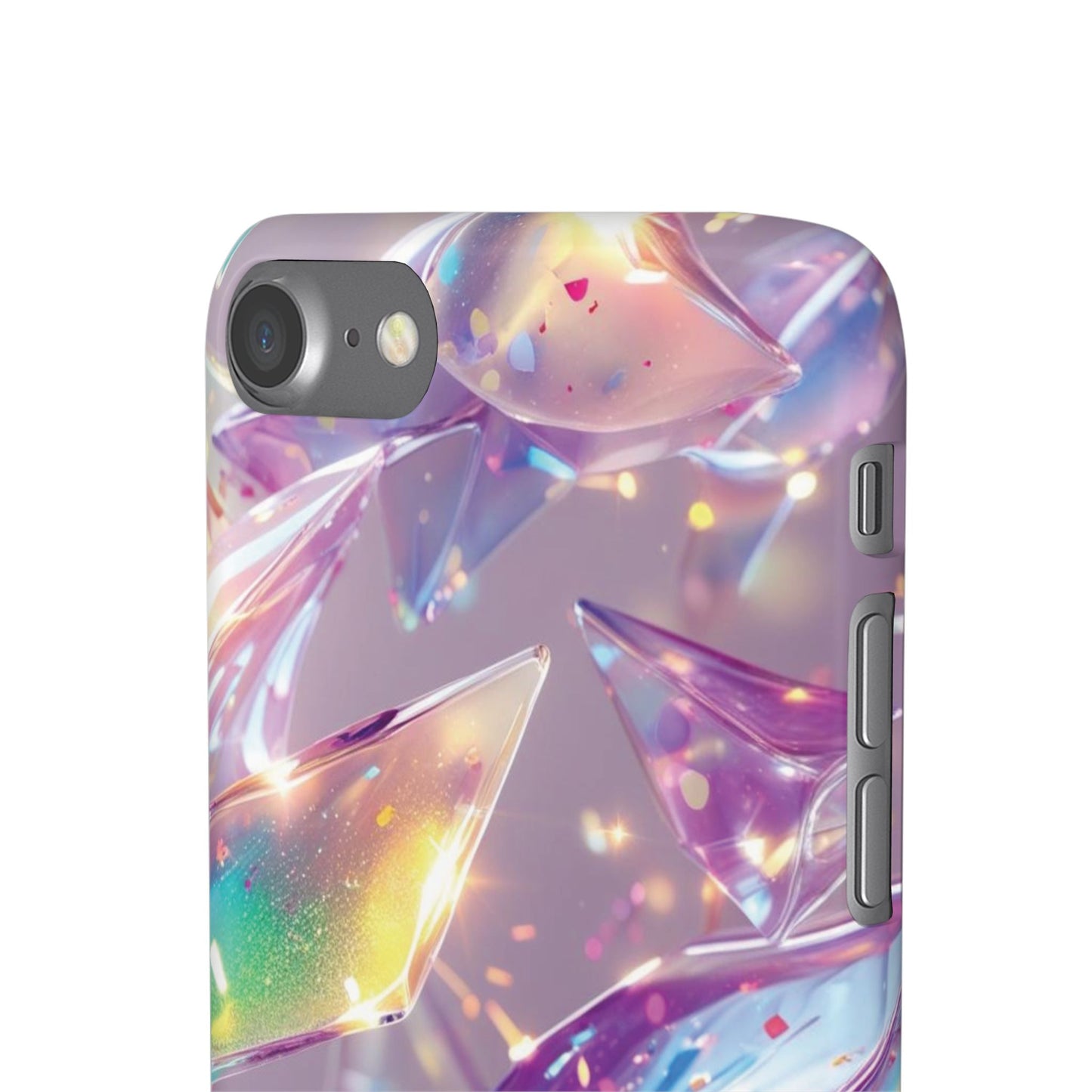 Snap Case iPhone Handyhülle – 3D-Effekt mit Diamant Design
