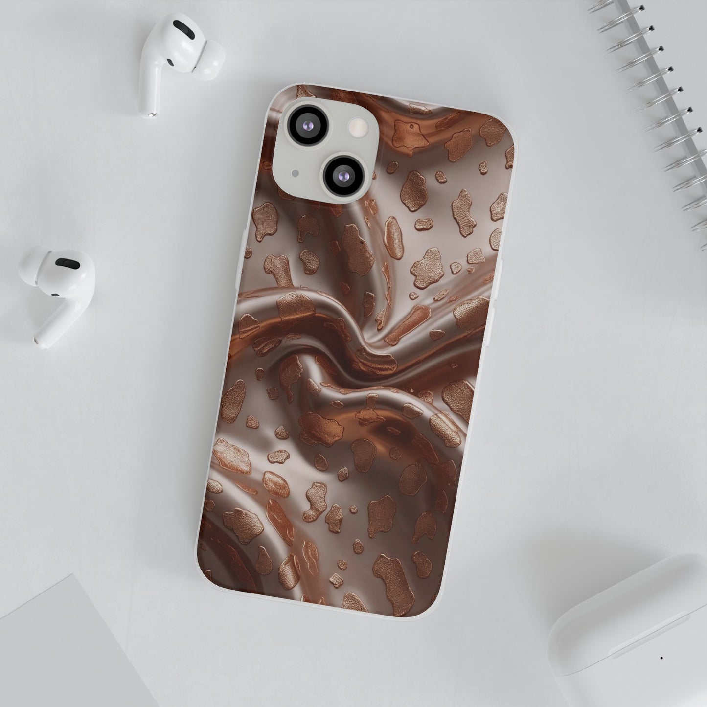 iPhone Flexi Case – Leopardenmuster