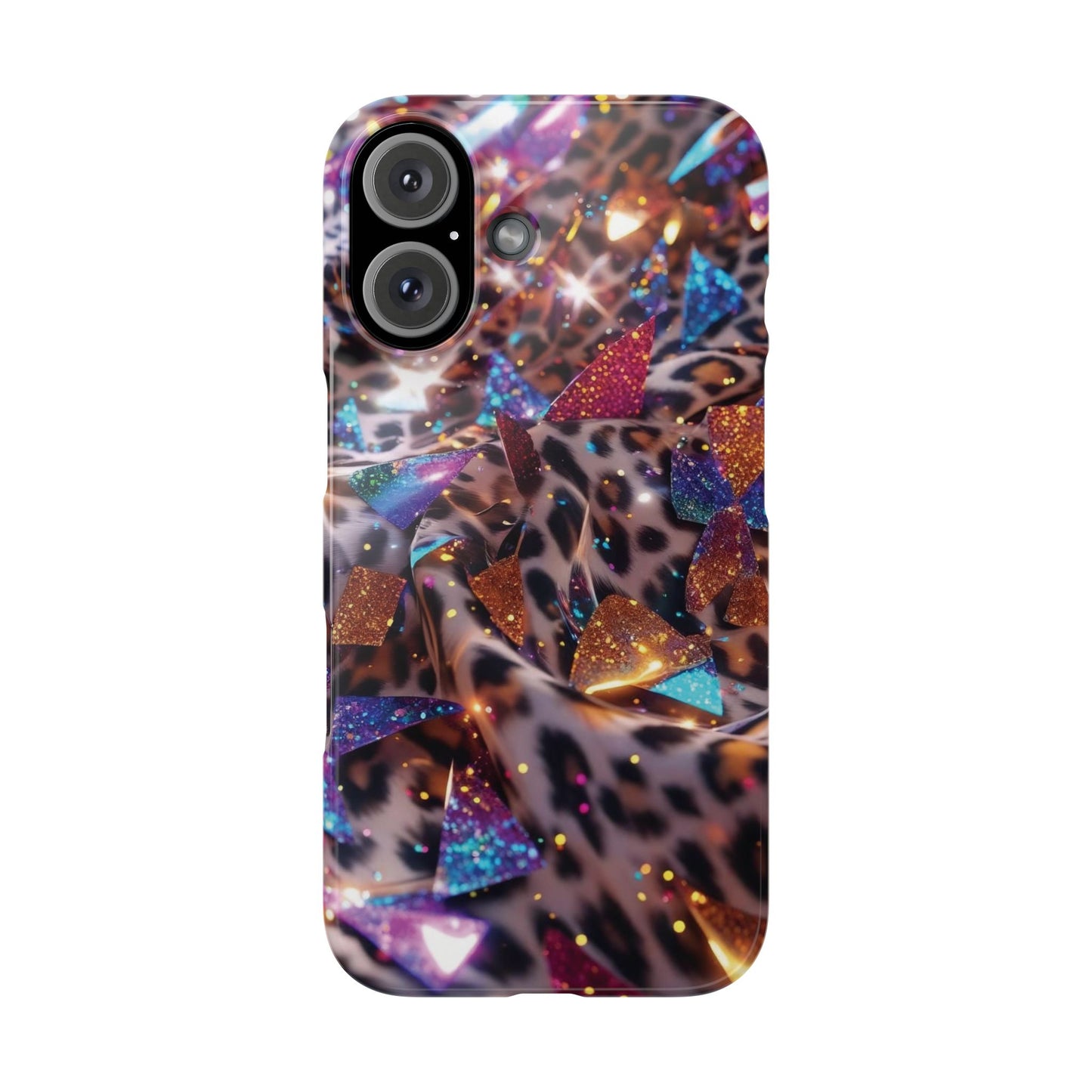 Snap Case Leopard Muster iPhone Handyhülle