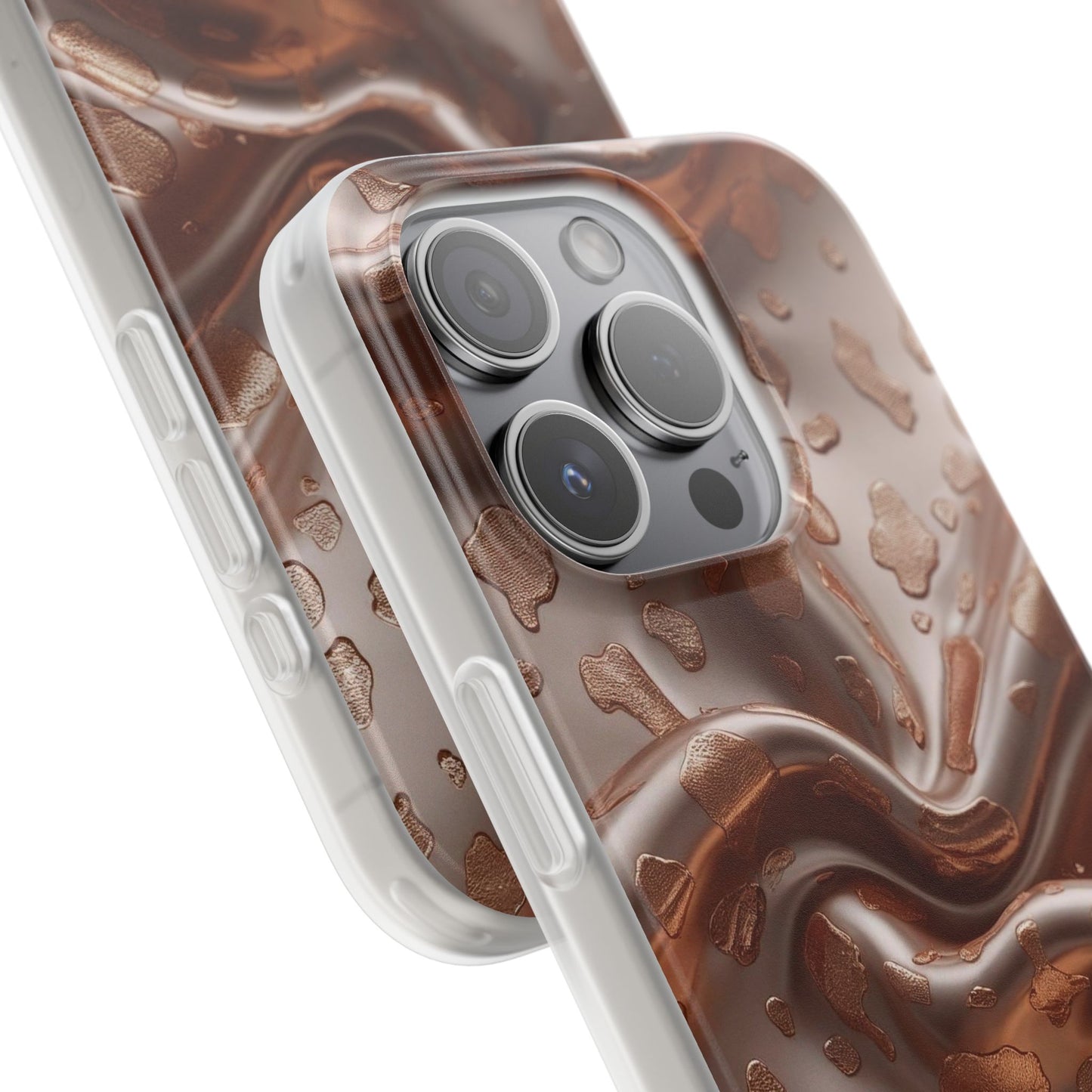 iPhone Flexi Case – Leopardenmuster