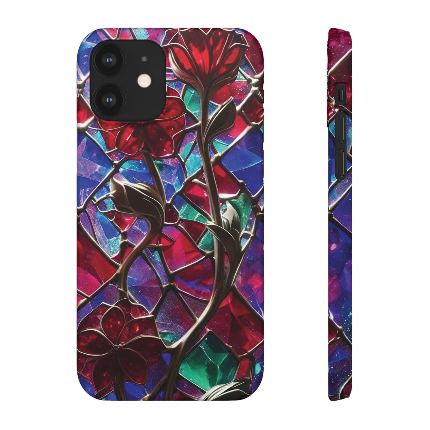 iPhone Snap Case – Glasmosaik 3D Optik Design