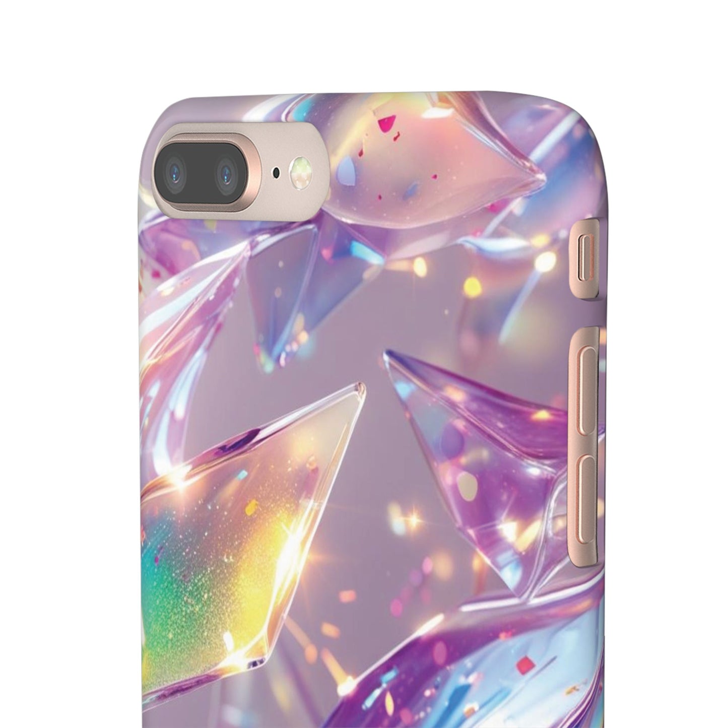 Snap Case iPhone Handyhülle – 3D-Effekt mit Diamant Design